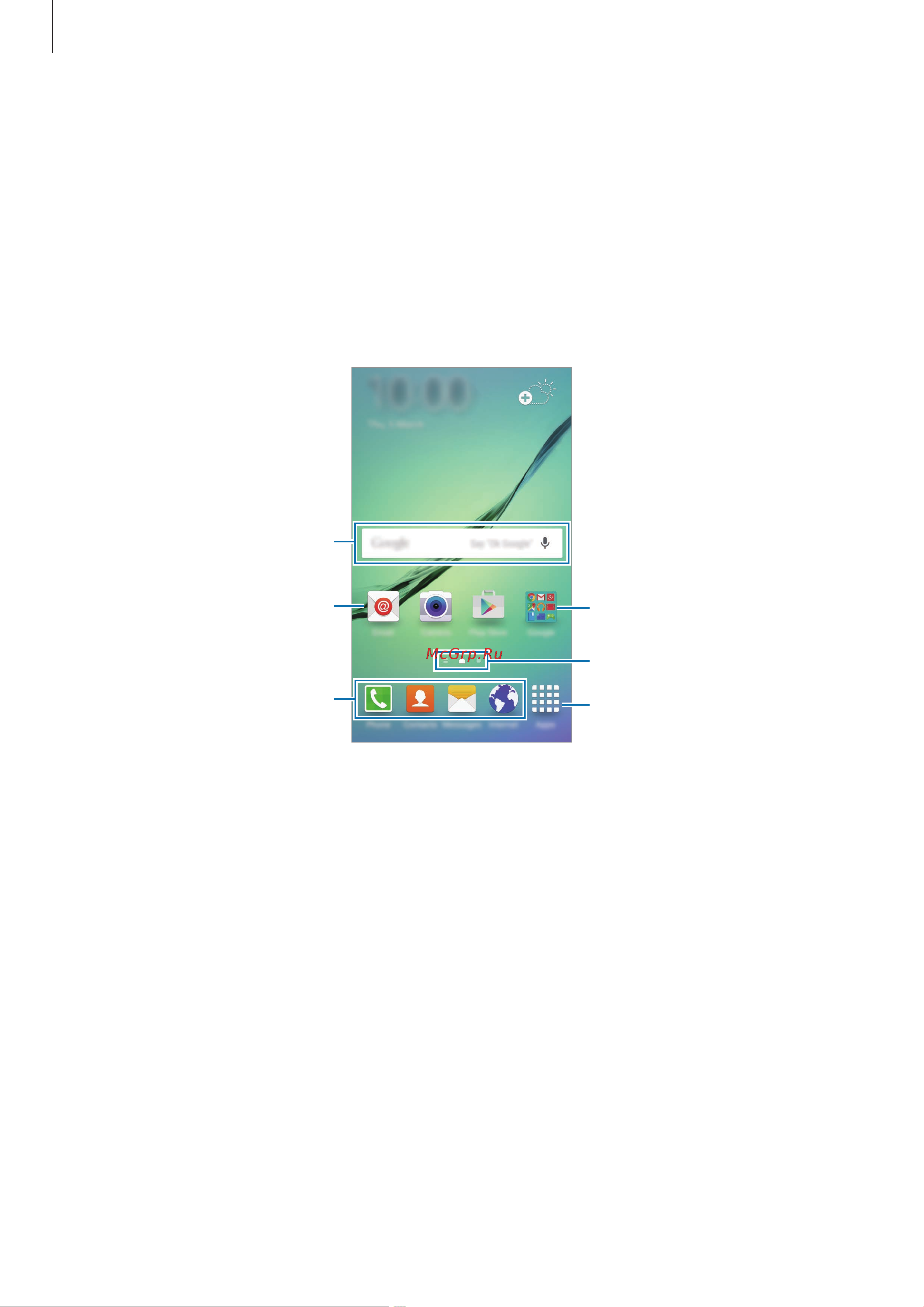 Samsung Galaxy S6 Edge (SM-G925) [19/147] Главный экран