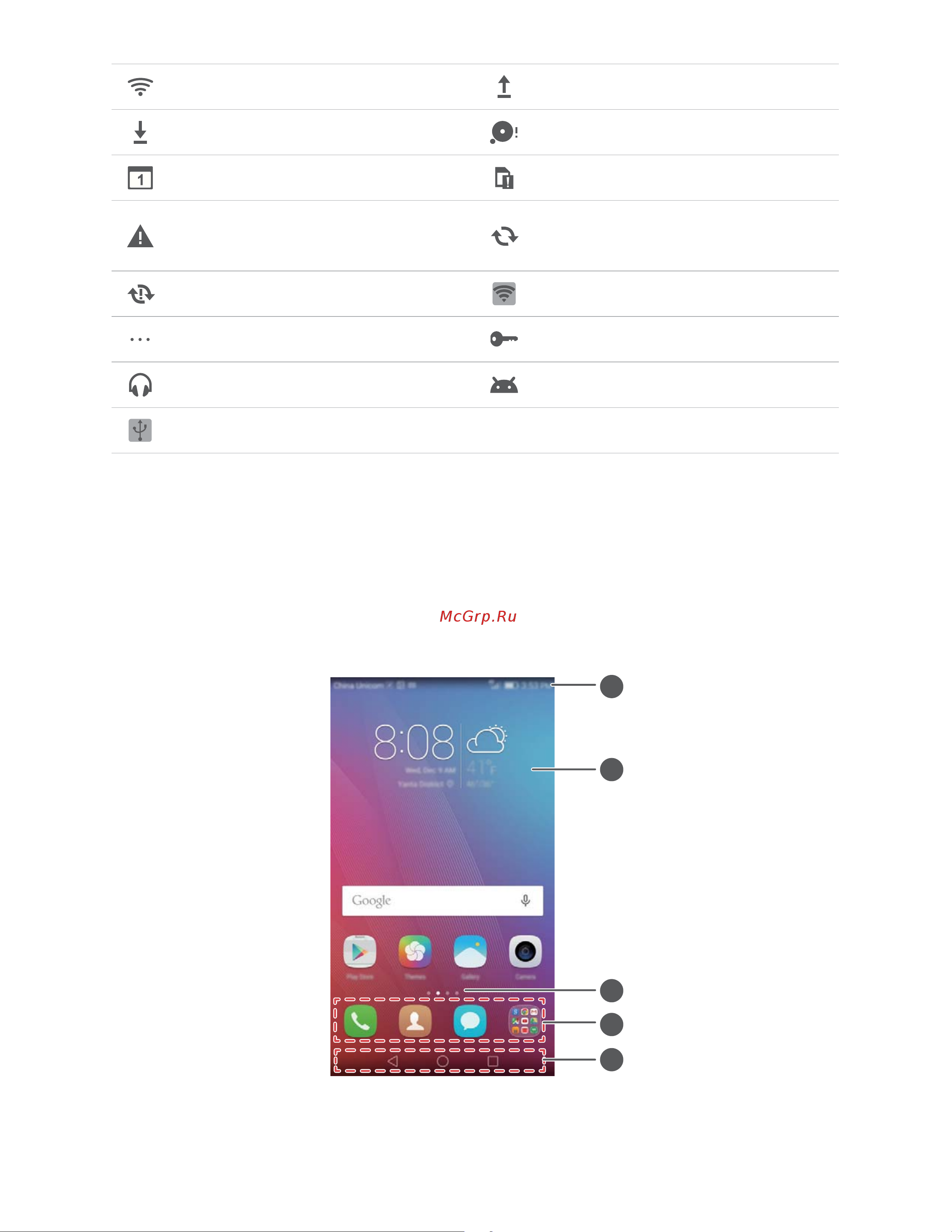 Huawei Honor 5X LTE [18/84] Home screen