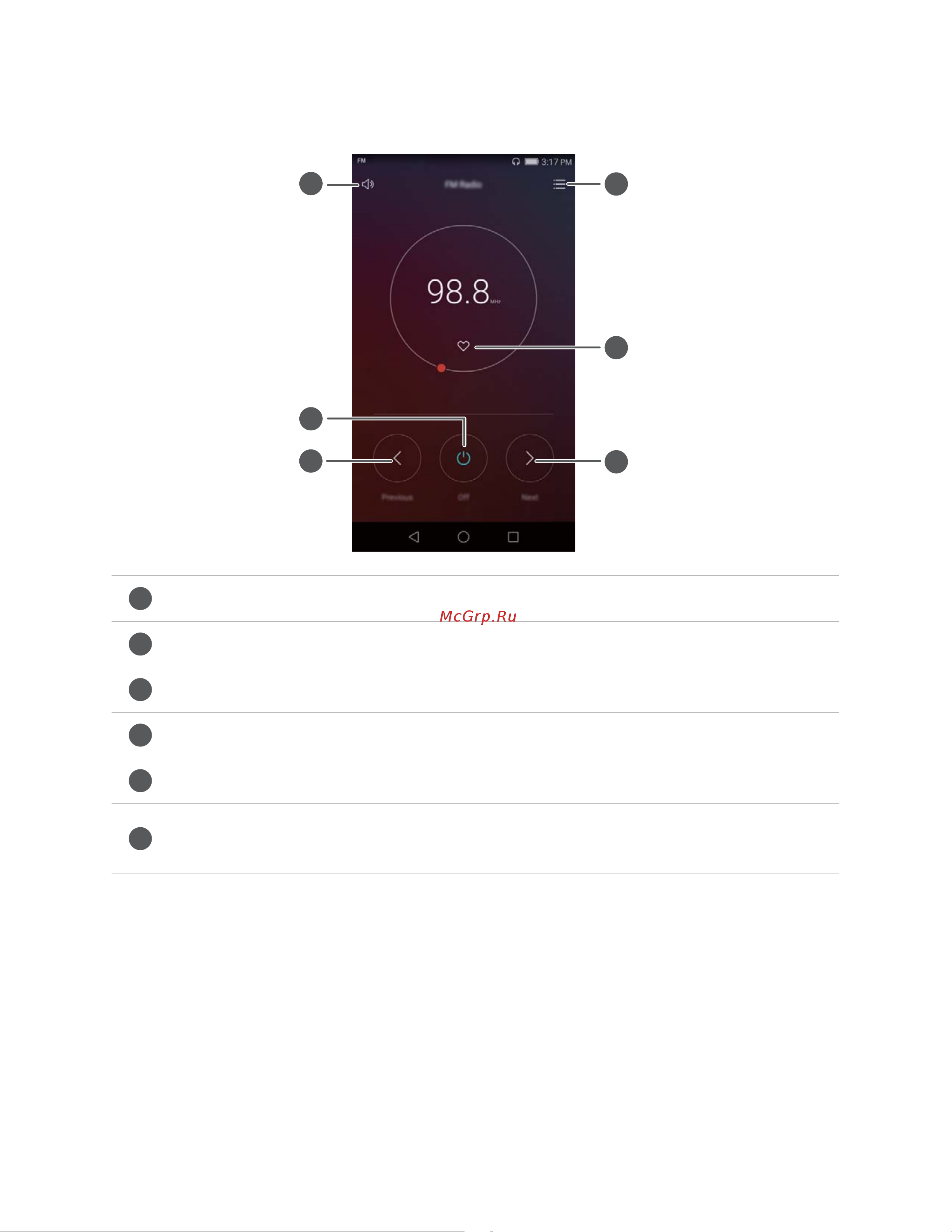 Huawei Honor 5X LTE [70/84] Listening to fm radio