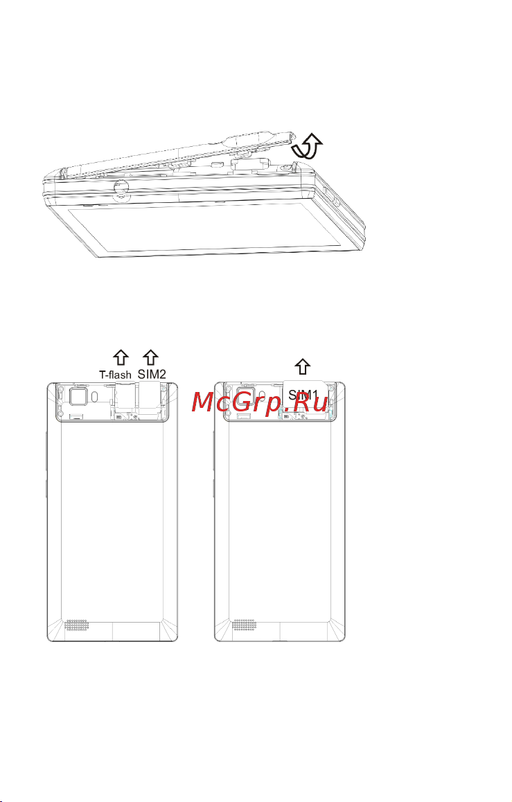 DEXP Ixion EL150 Charger 3G 8Gb [10/27] Установка sim карты и карты памяти