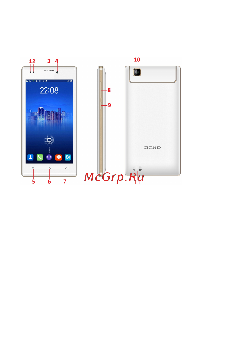 DEXP Ixion EL150 Charger 3G 8Gb [9/27] Внешний вид телефона