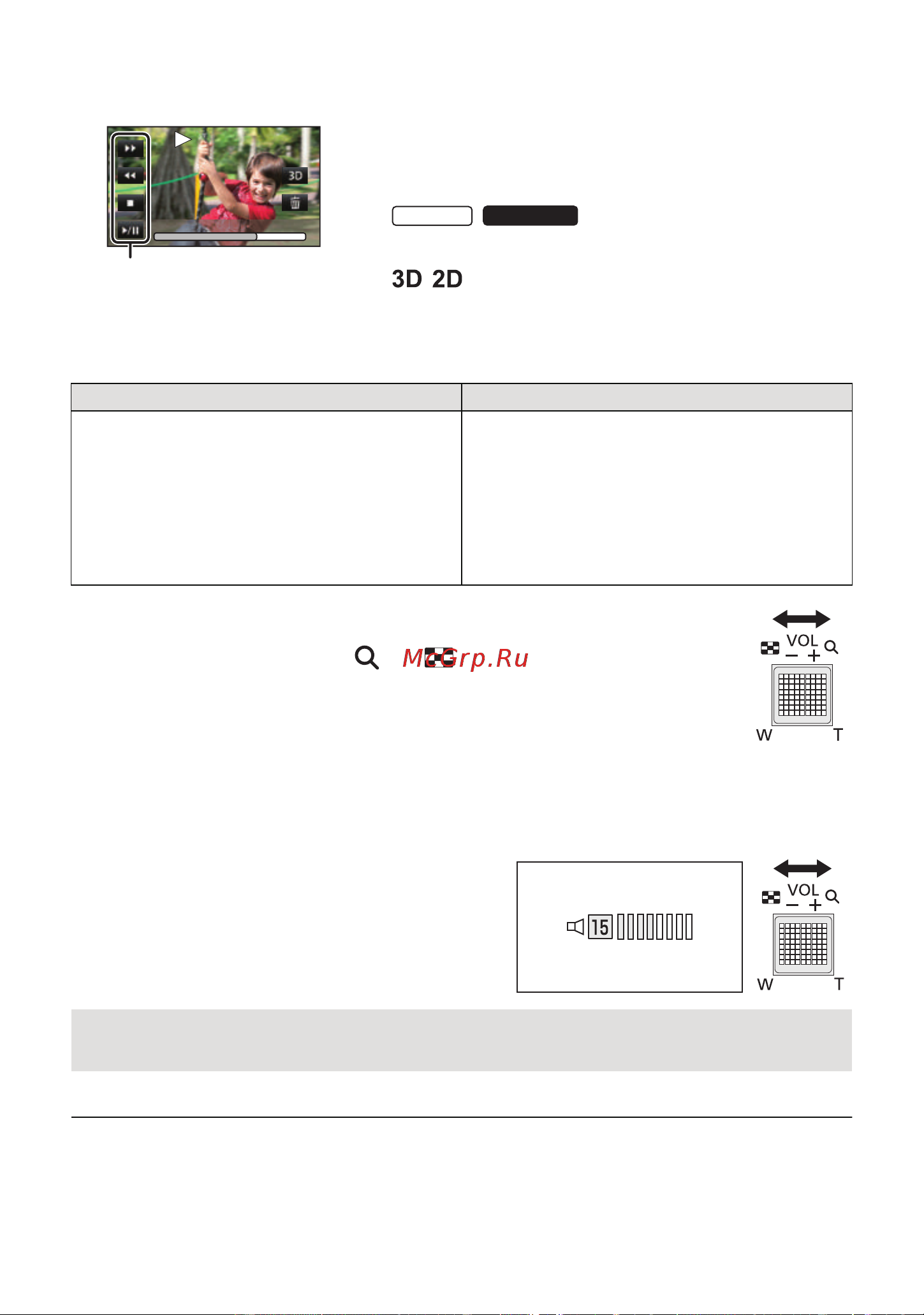 Panasonic HC-X8000 [31/168] Выберите операцию воспроизведения прикоснувшись к пиктограмме функции
