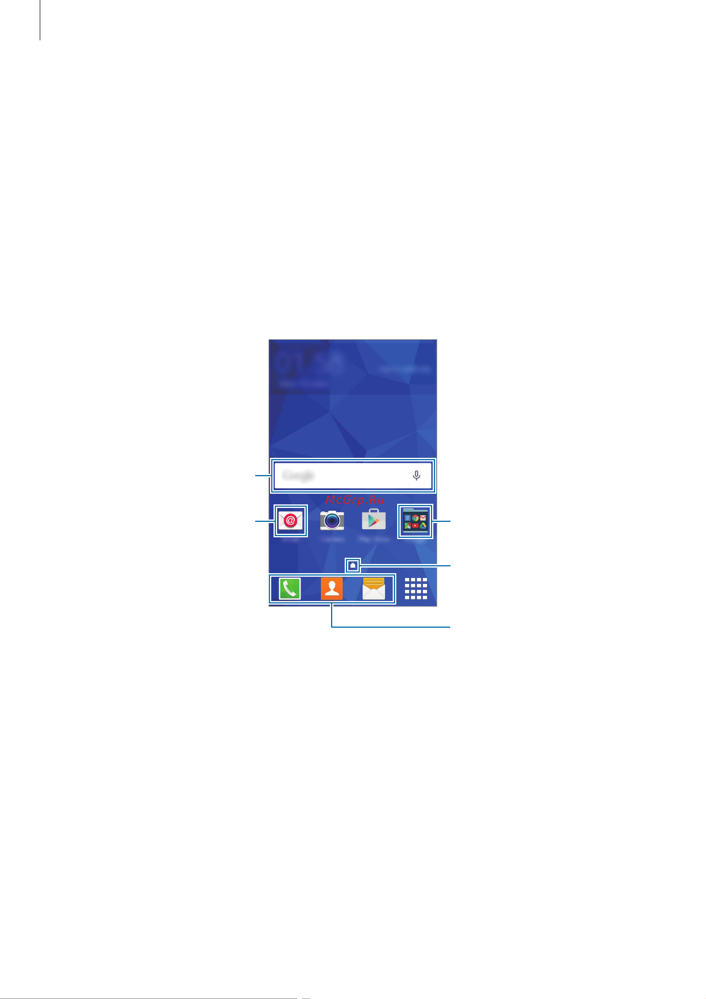 Samsung Core Prime VE [22/95] Интерфейс главного экрана