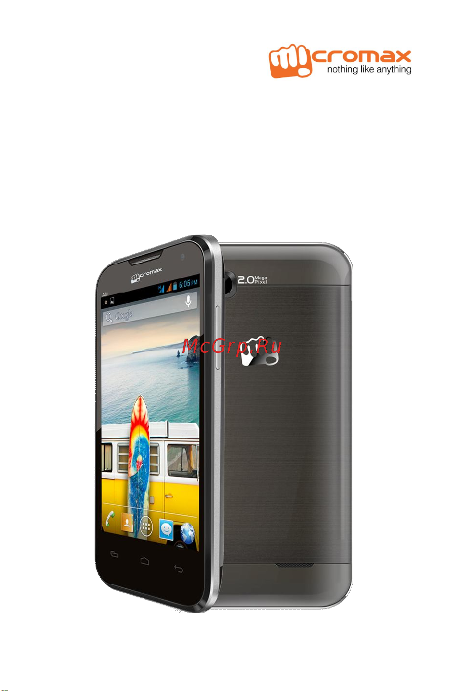 Micromax A61 Bolt Руководство по эксплуатации онлайн