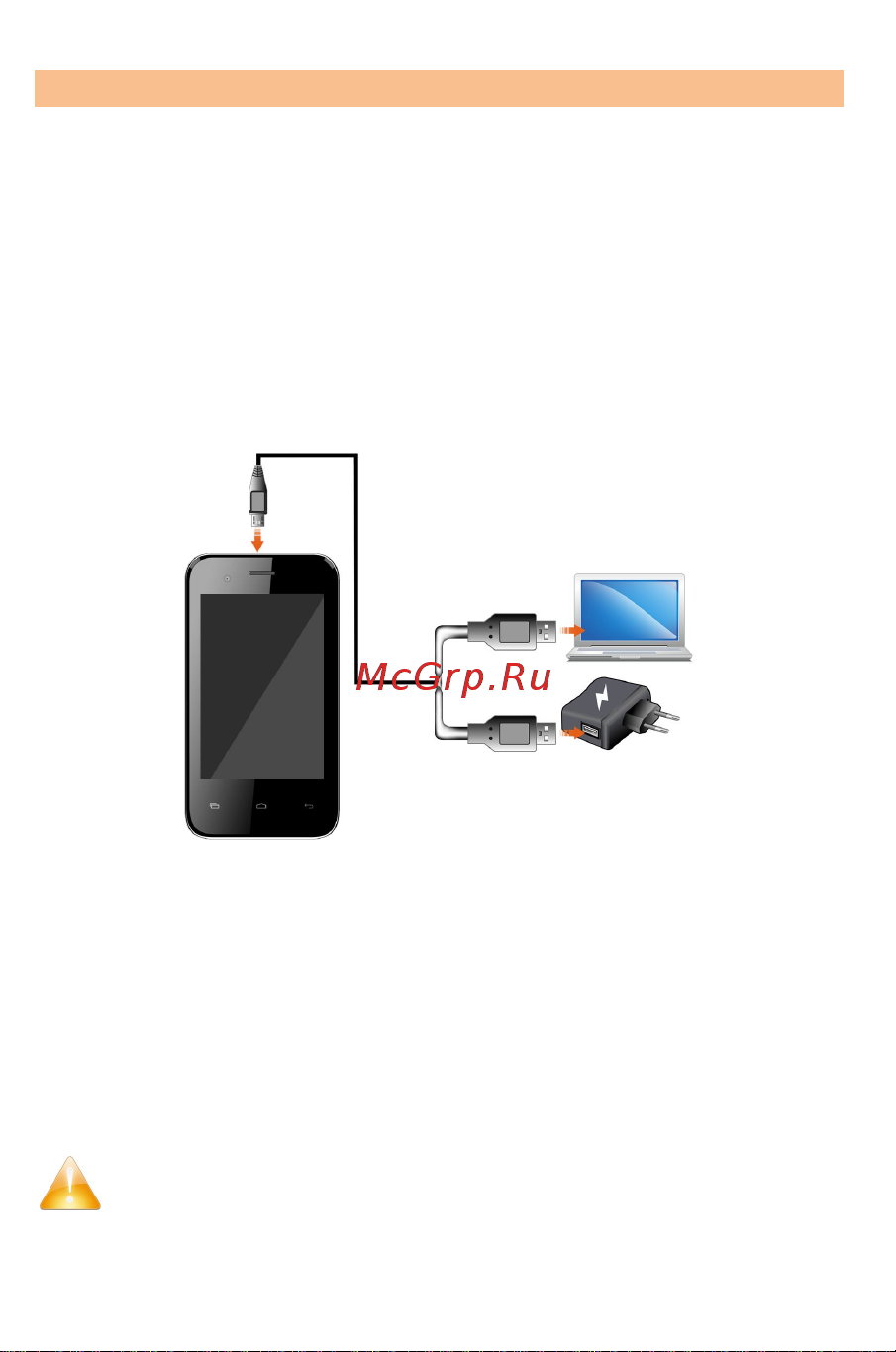 Micromax A59 Bolt [22/69] Зарядка аккумулятора