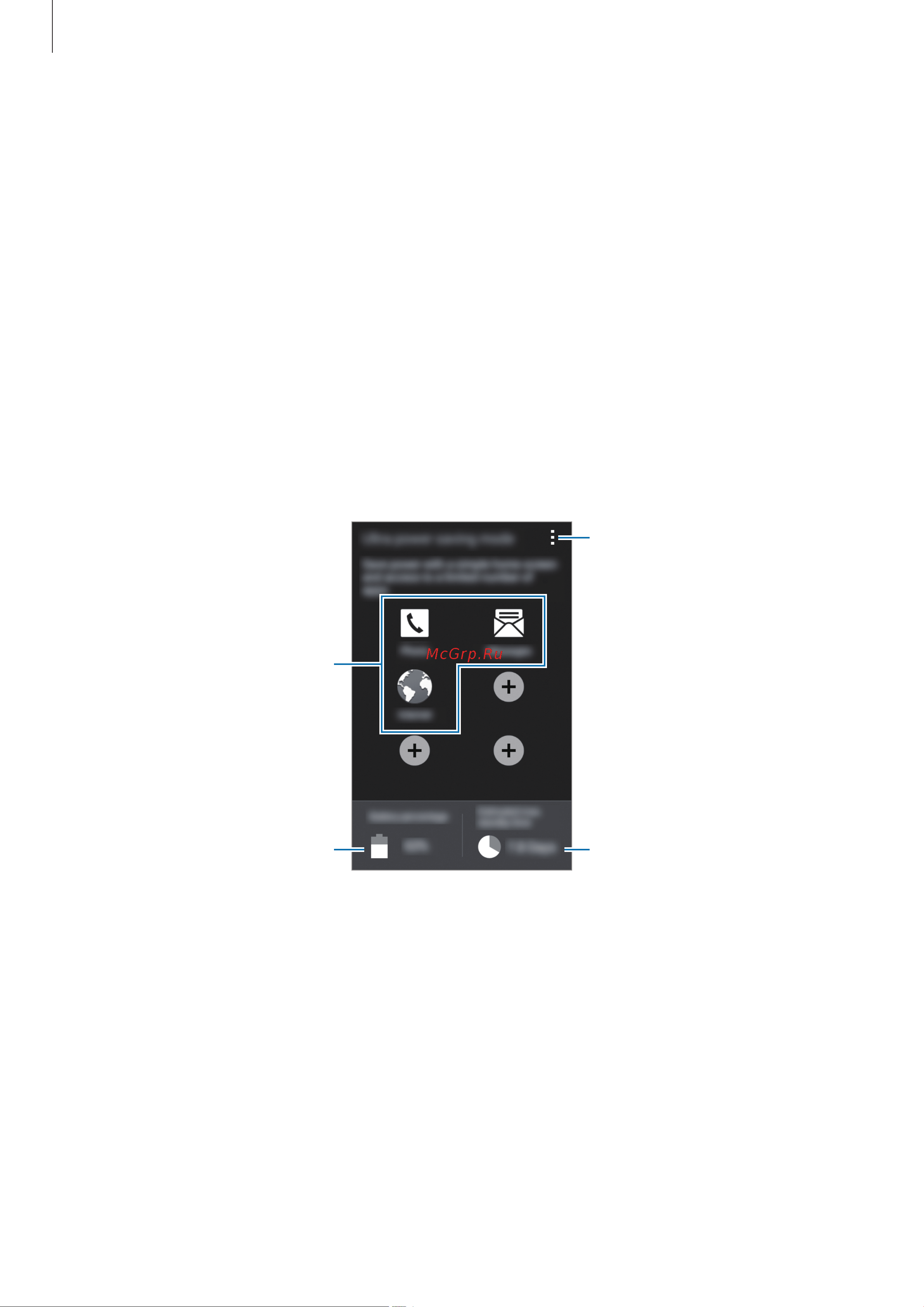 Samsung GALAXY Ace Style LTE (SM-G357FZ) [35/129] Функция энергосбережения