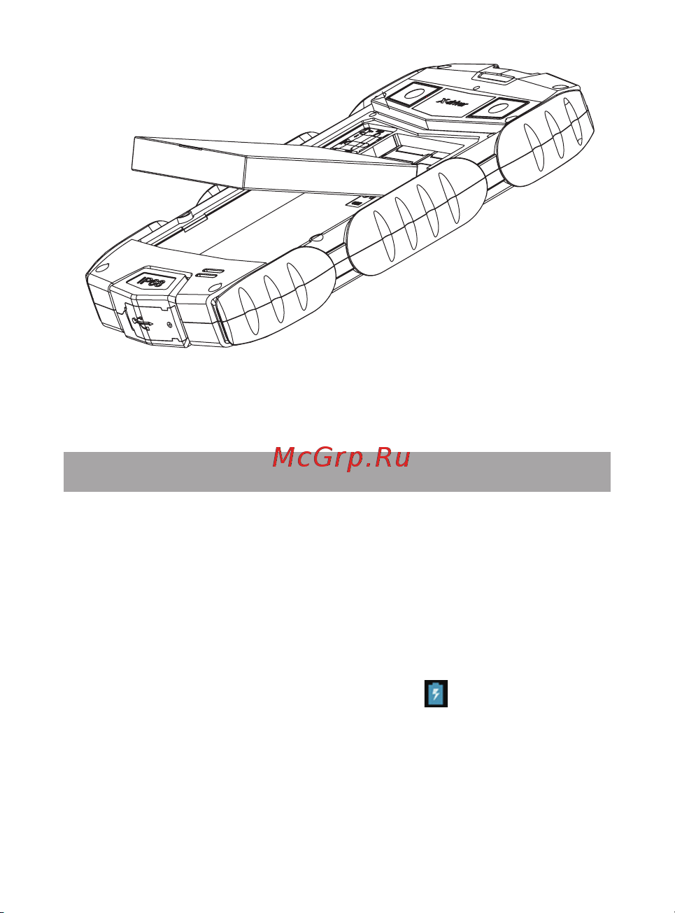 Texet X-driver (TM-4104R) [10/37] Зарядка аккумуляторной батареи