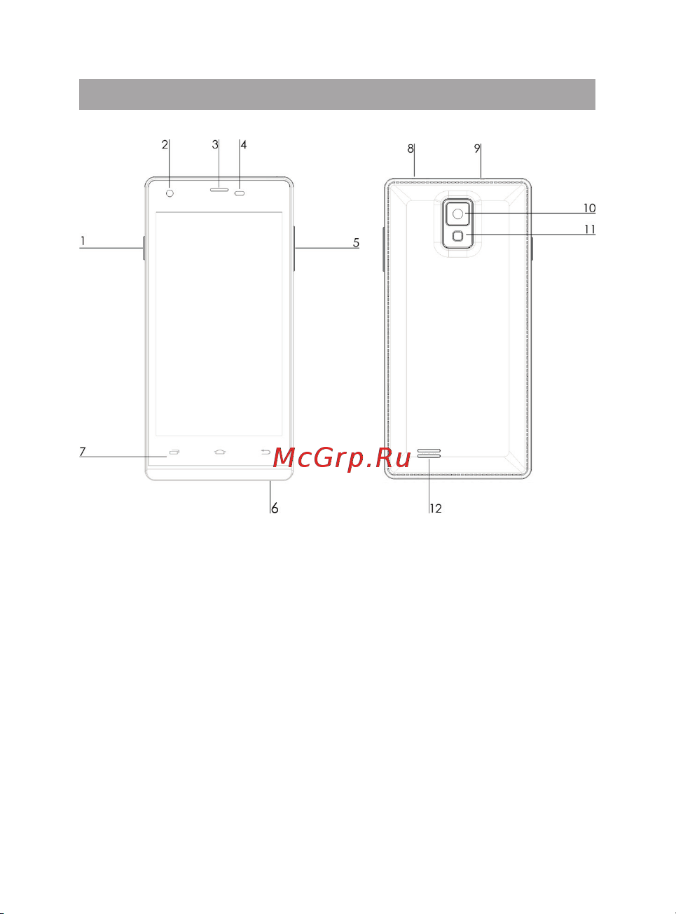 Texet X-medium plus (TM-4872) [9/52] Внешний вид смартфона