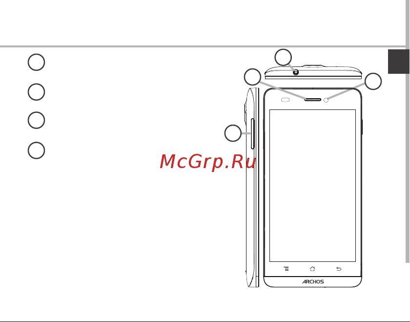 Archos 50 Helium [35/147] Beschreibung des geräts
