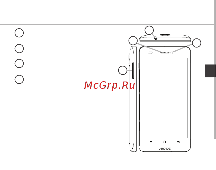 Archos 50 Helium [83/147] Beschrijving van het apparaat