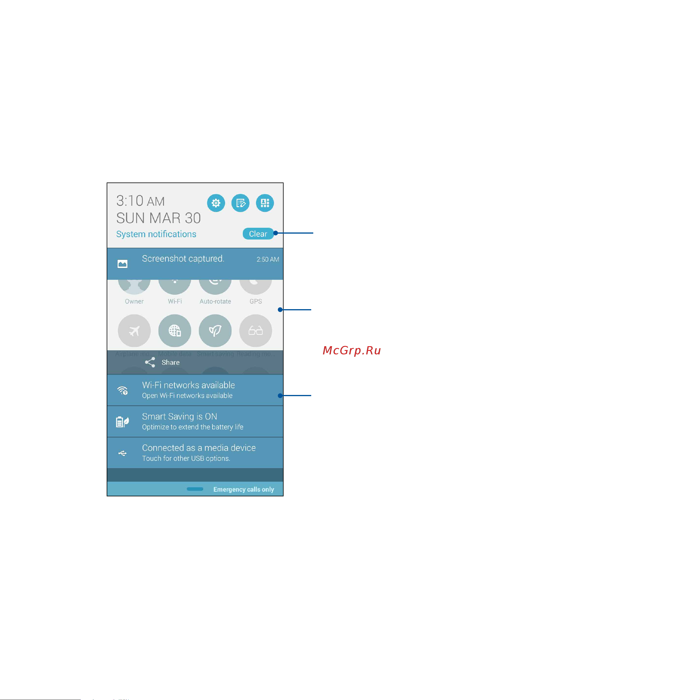 Asus ZenFone 6 [40/170] Using system notifications