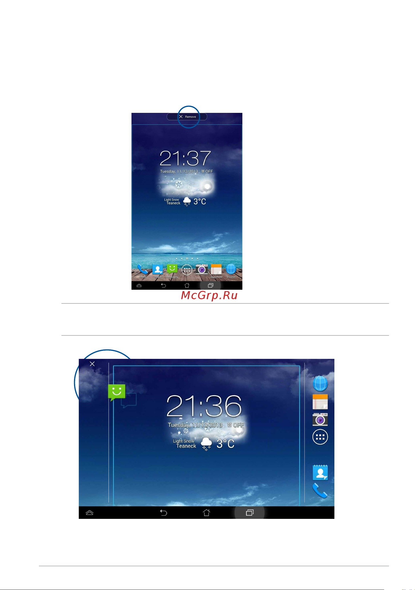 Asus PadFone mini [35/60] Removing app shortcuts from the home screen