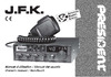 PRESIDENT ELECTRONICS PRESIDENT JFK ASC Руководство по эксплуатации