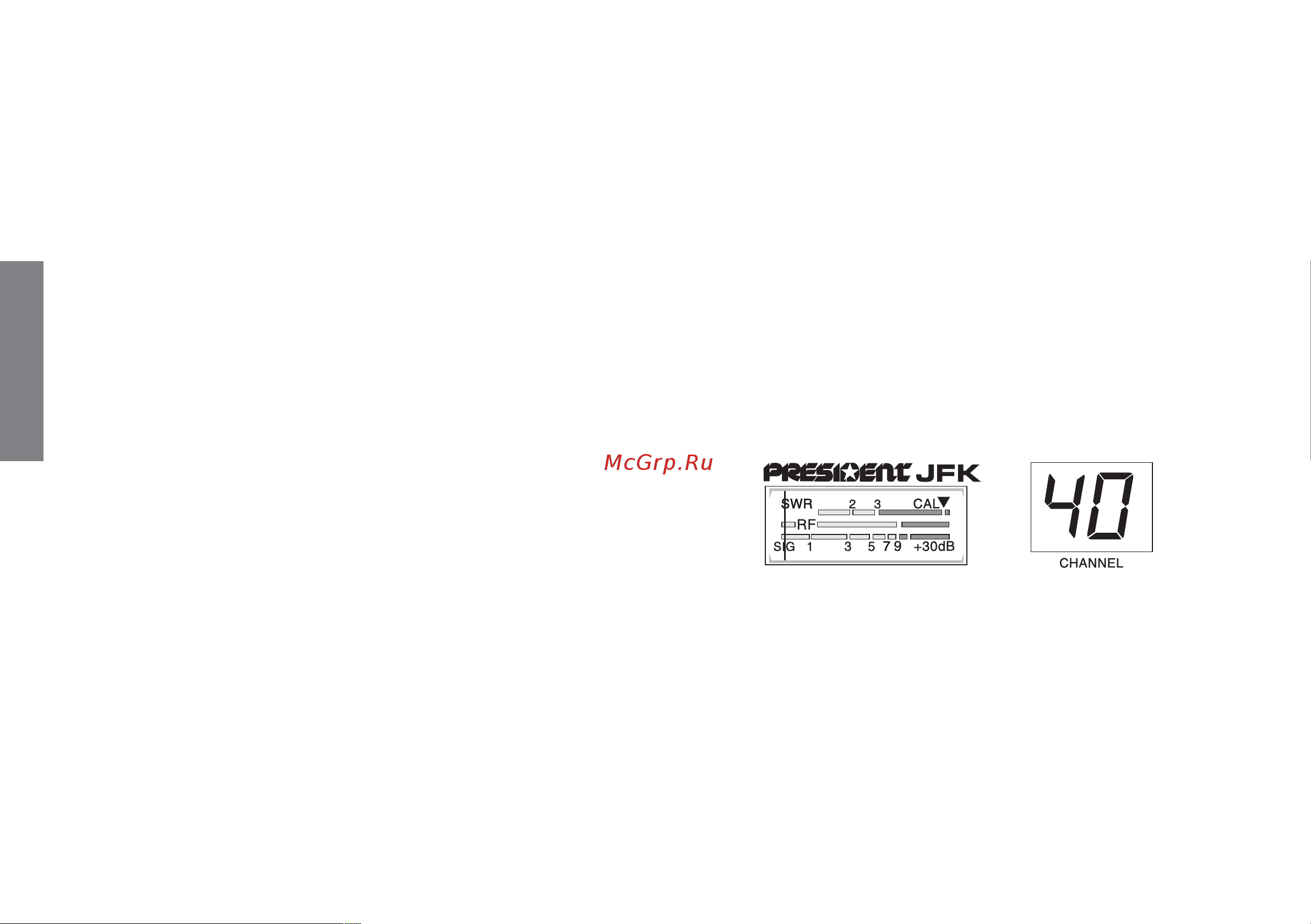 PRESIDENT ELECTRONICS PRESIDENT JFK ASC [18/48] Hi low
