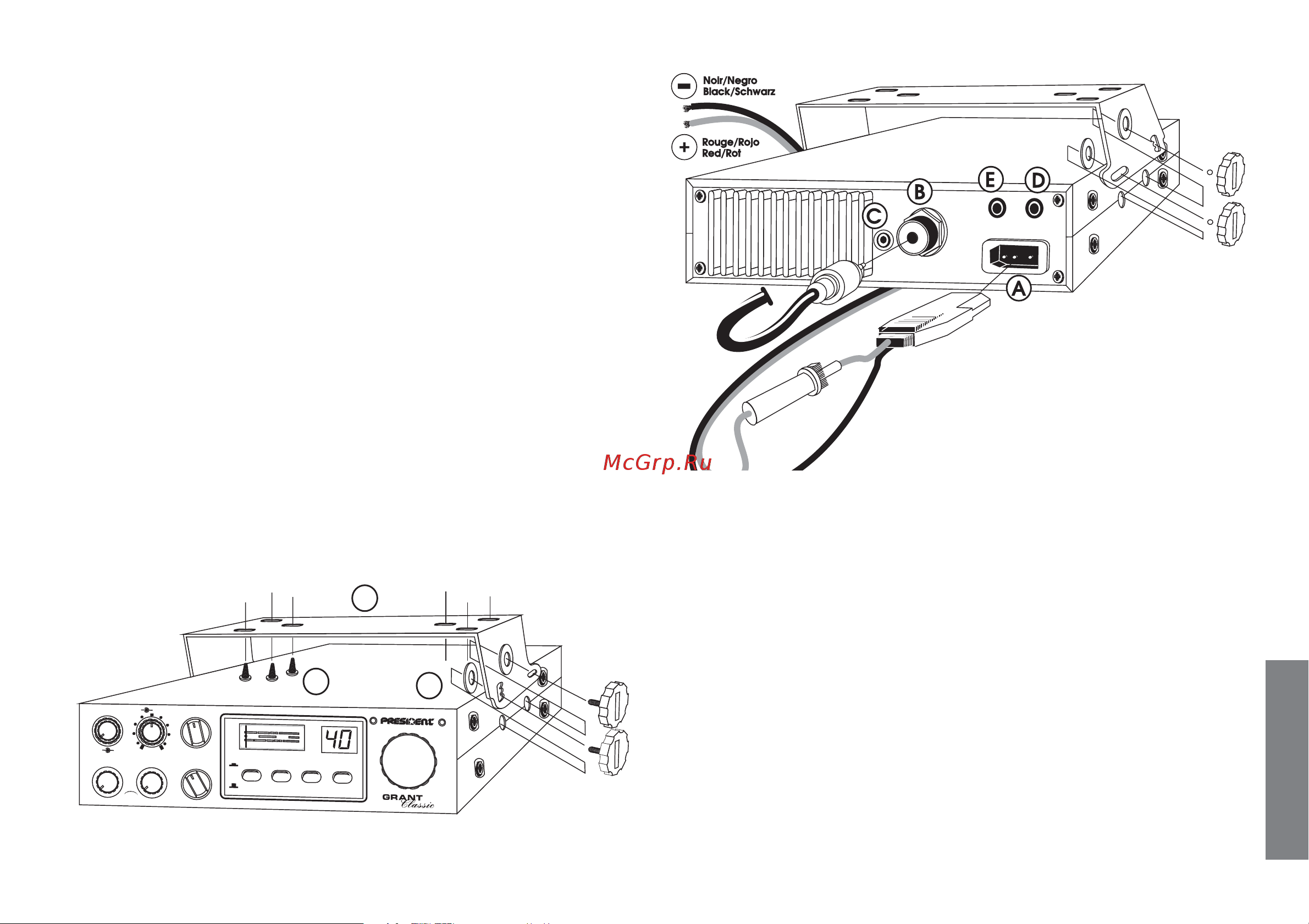 PRESIDENT ELECTRONICS PRESIDENT GRANT Classic [33/44] Deutsch