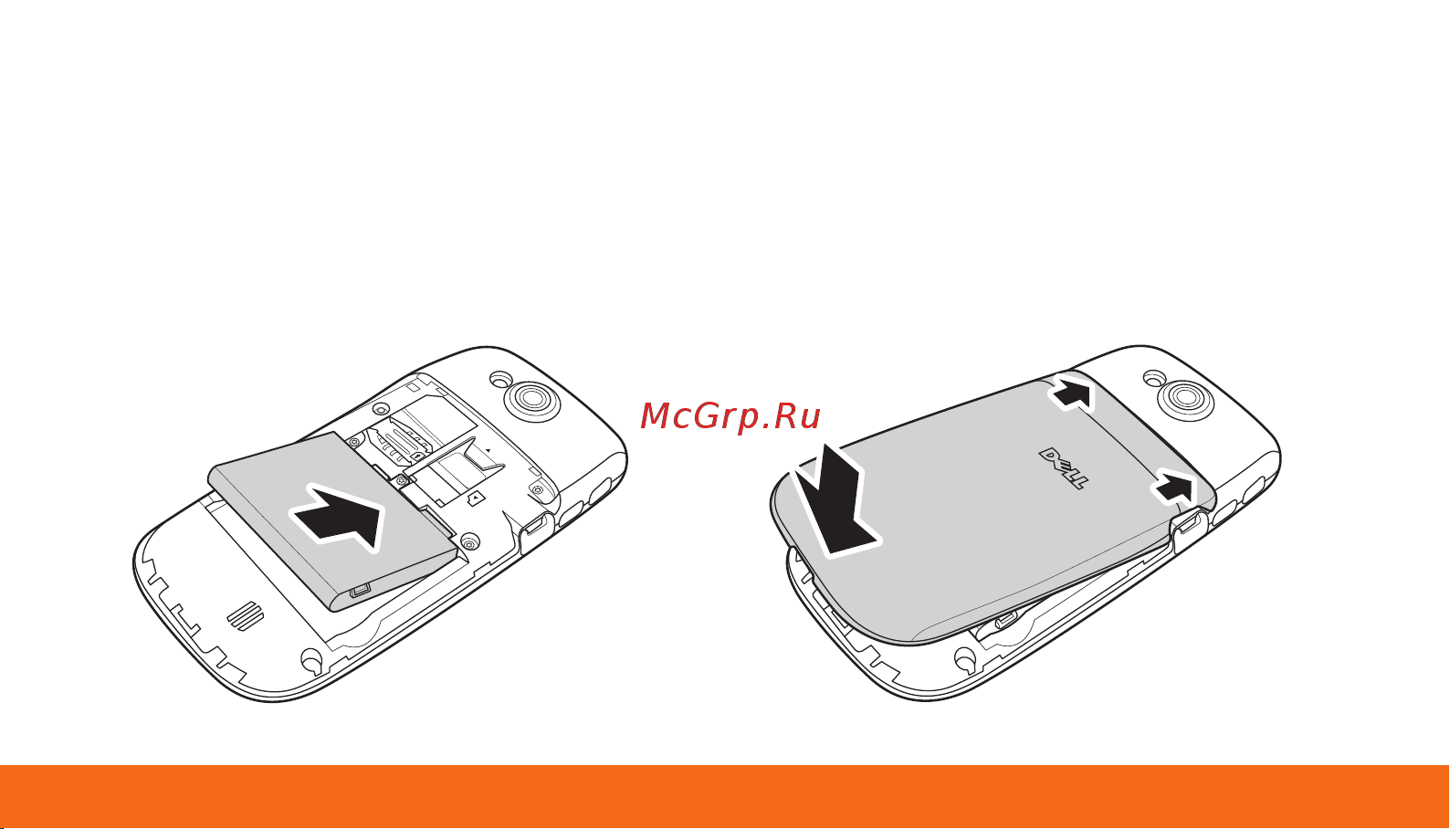 Dell Aero Mobile [6/24] Install the sim card and battery