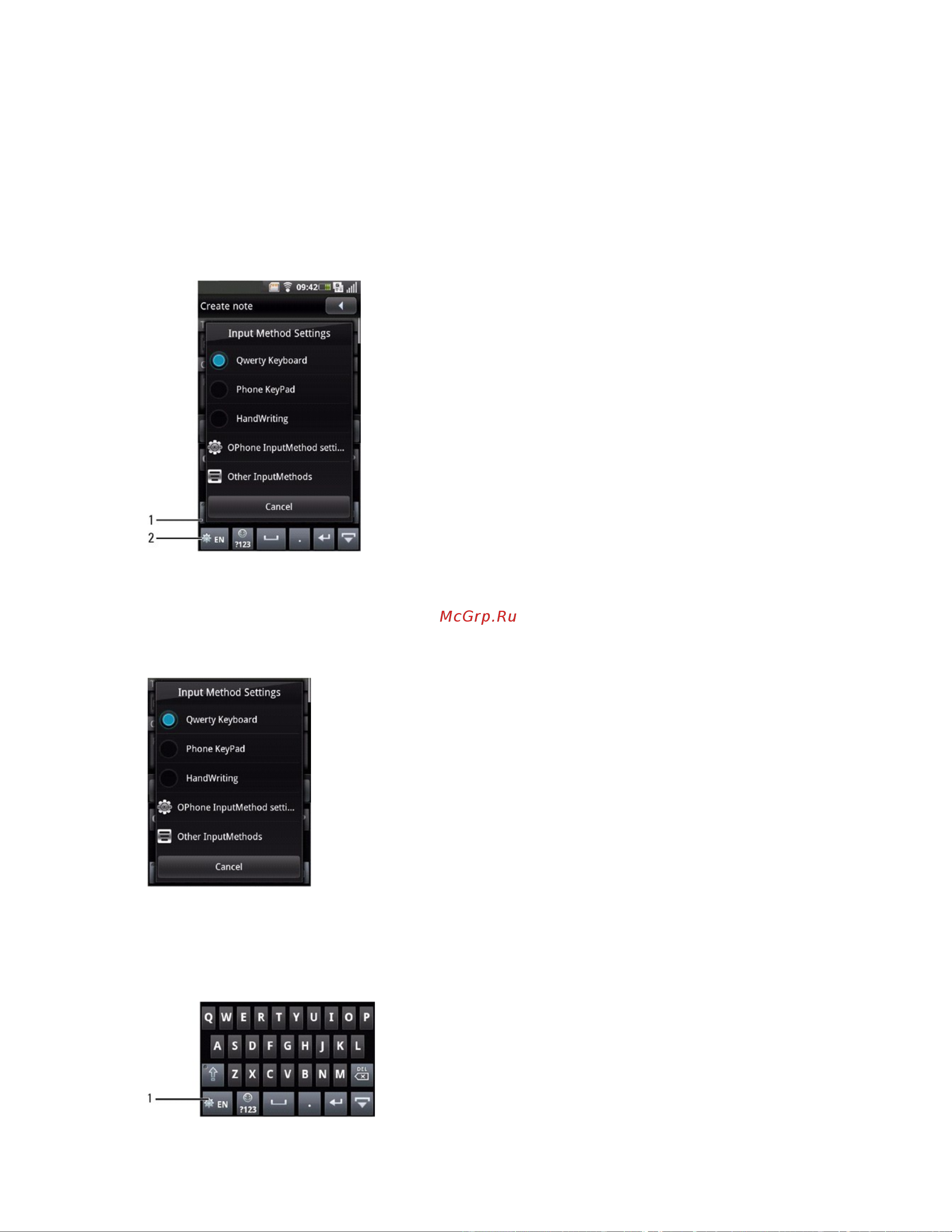 Dell Mobile Beacon [10/90] Changing the input language