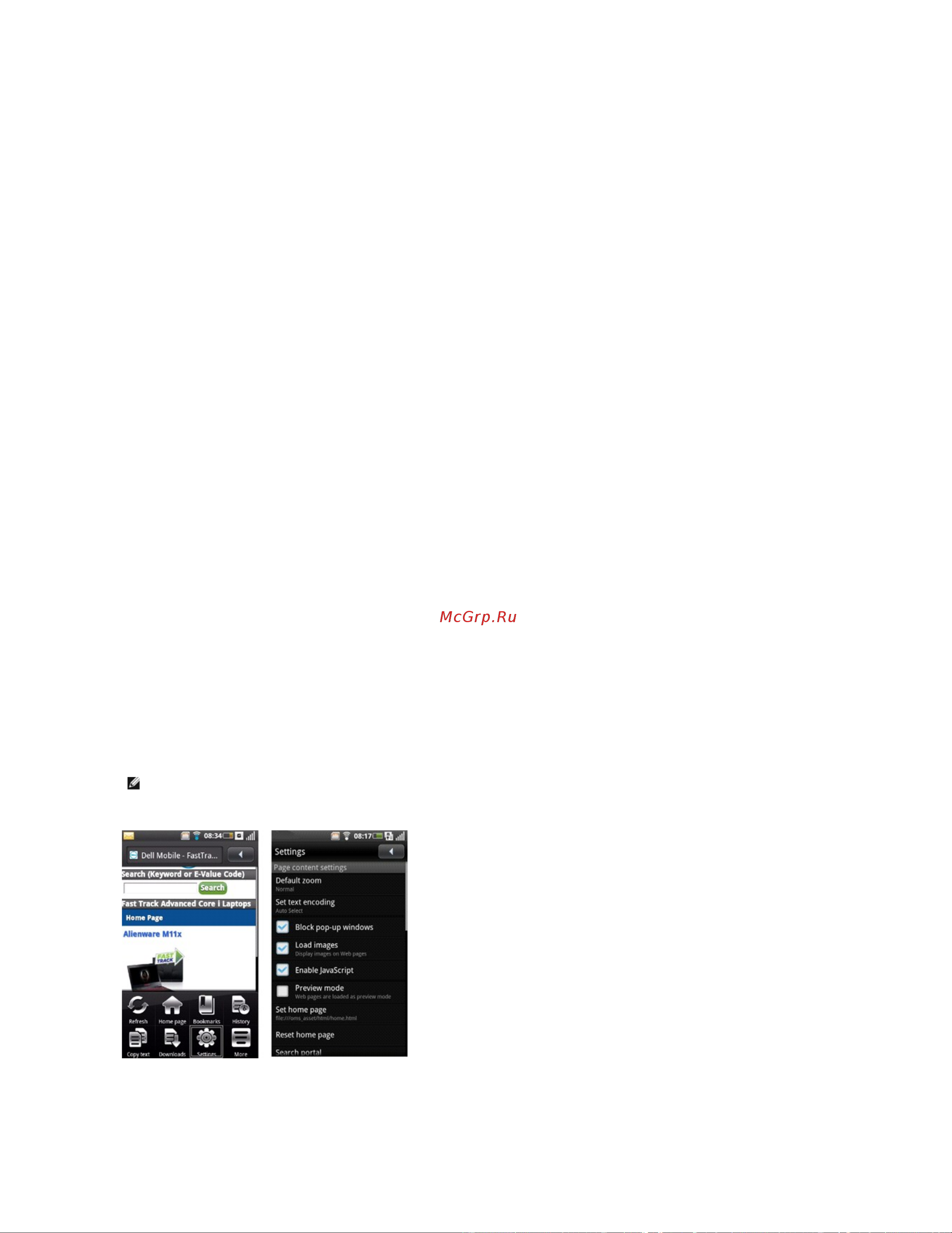 Dell Mobile Beacon [47/90] Available monternet services