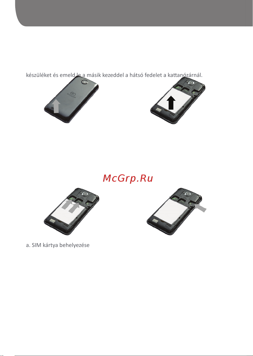 Goclever QUANTUM 4 [54/104] Goclever quick start guide hu
