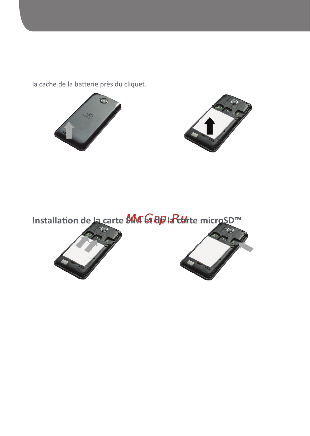 Goclever INSIGNIA 5 [36/104] Goclever quick start guide fr