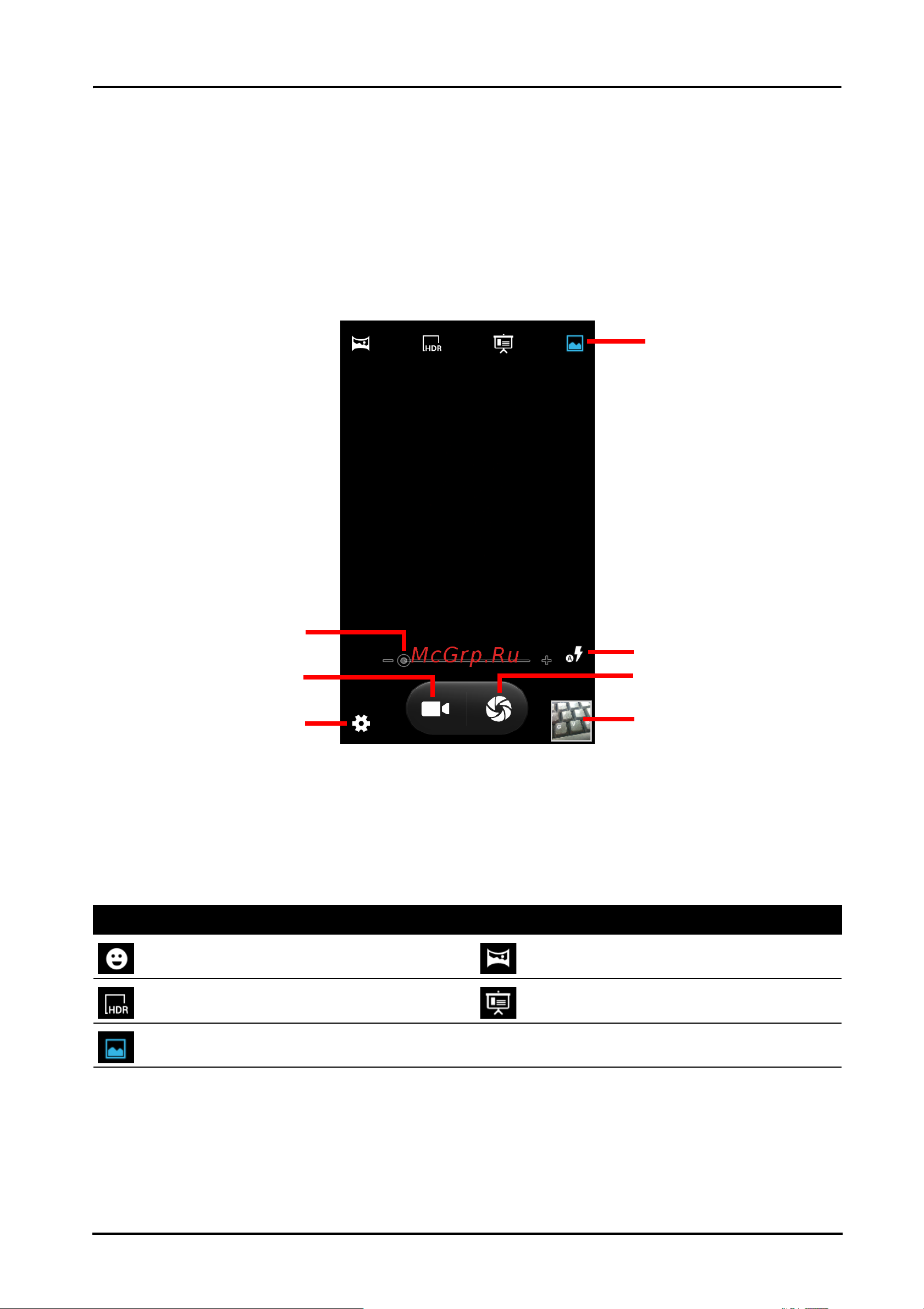Acer Liquid Z4 Z160 Single SIM [35/67] Работа с камерой