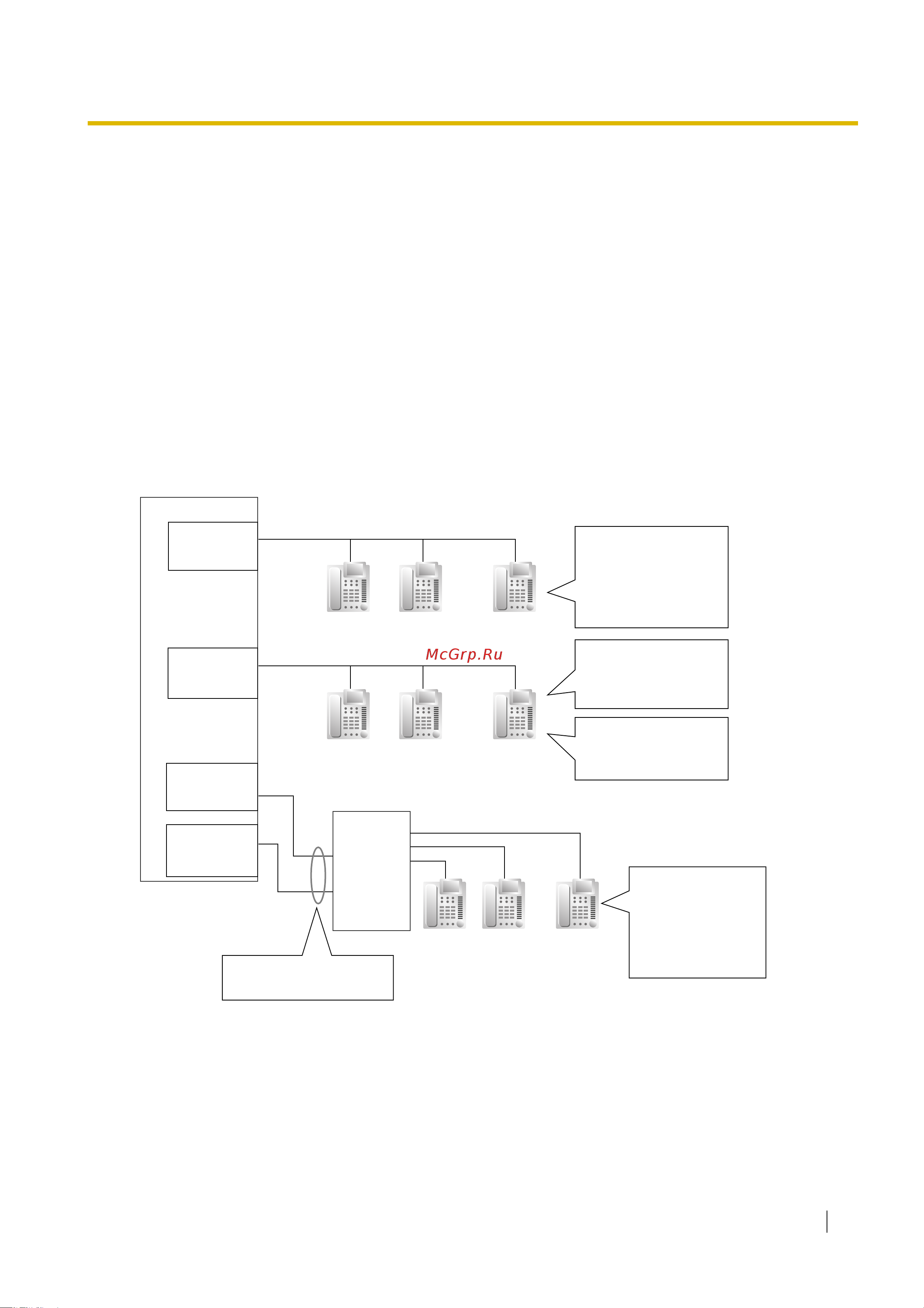 Panasonic KX-TDE100RU [263/478] Isdn extension внутренняя isdn линия