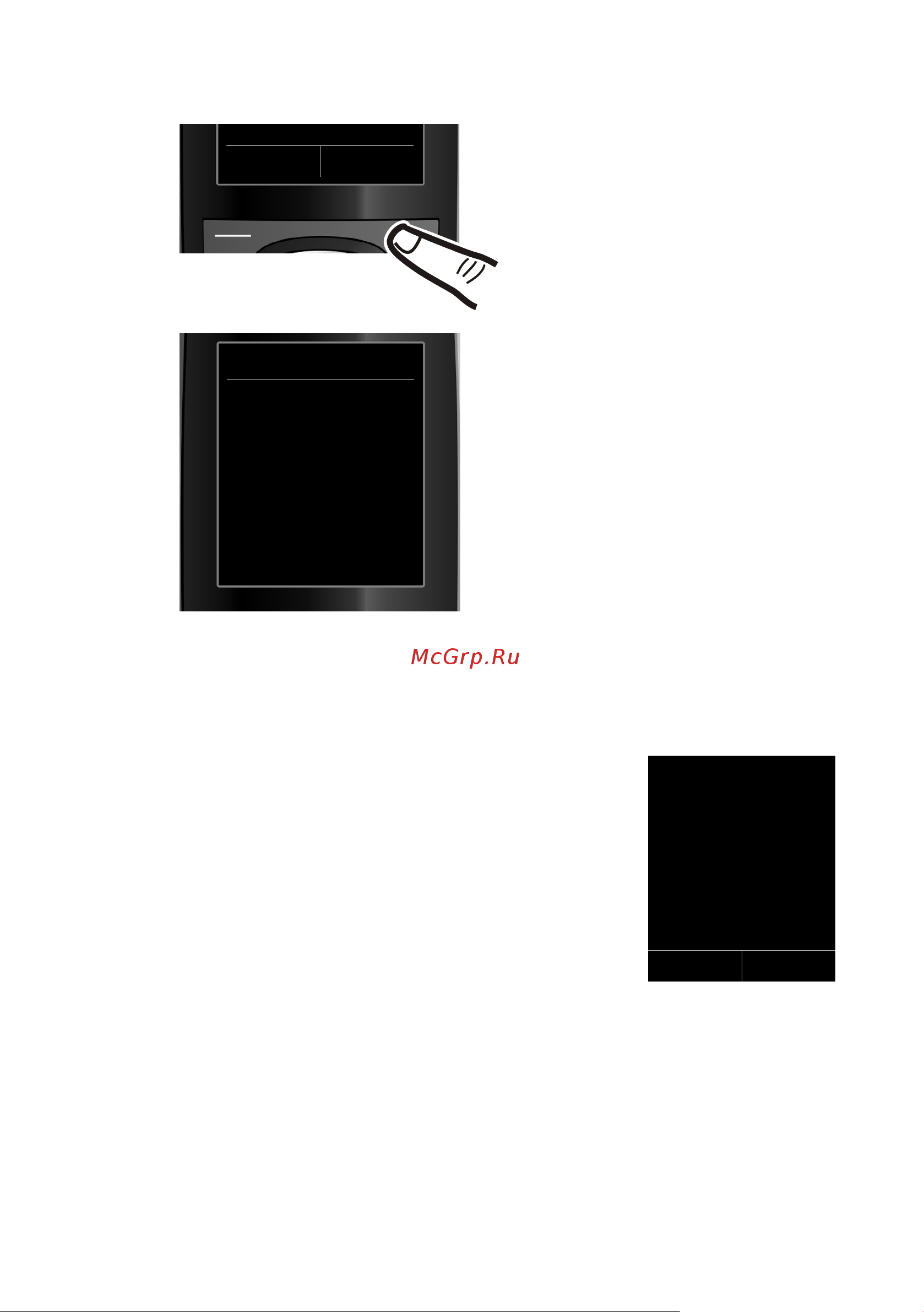 GIGASET COMMUNICATIONS GMBH GIGASET C595 [17/95] Дисплей в состоянии готовности