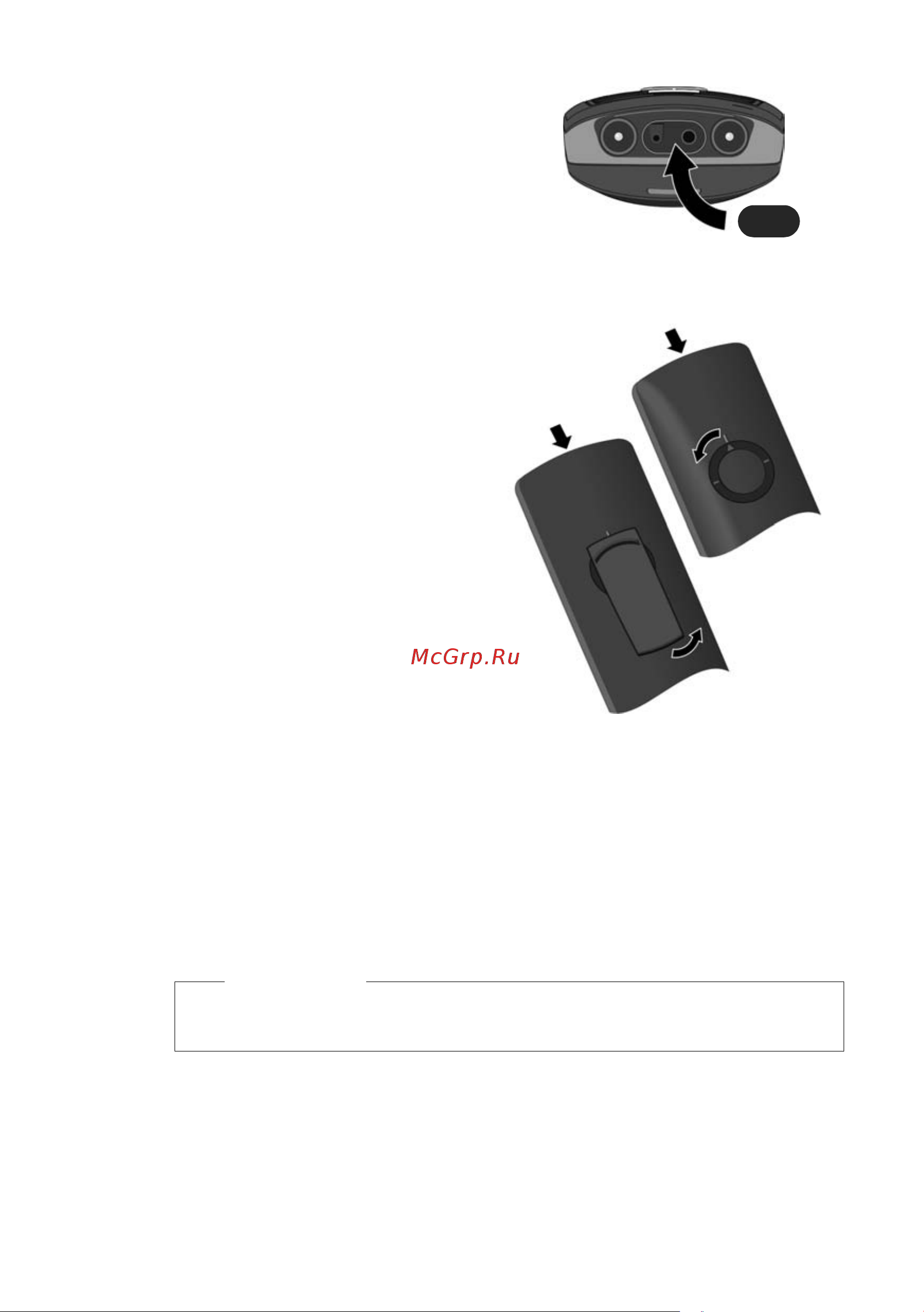 GIGASET COMMUNICATIONS GMBH GIGASET E490 [13/92] Установка телефона в зарядную подставку