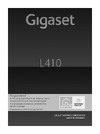 GIGASET COMMUNICATIONS GMBH GIGASET L410 Руководство по эксплуатации