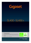 GIGASET COMMUNICATIONS GMBH GIGASET SL400A Руководство по эксплуатации
