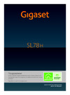 GIGASET COMMUNICATIONS GMBH GIGASET SL78H Руководство по эксплуатации