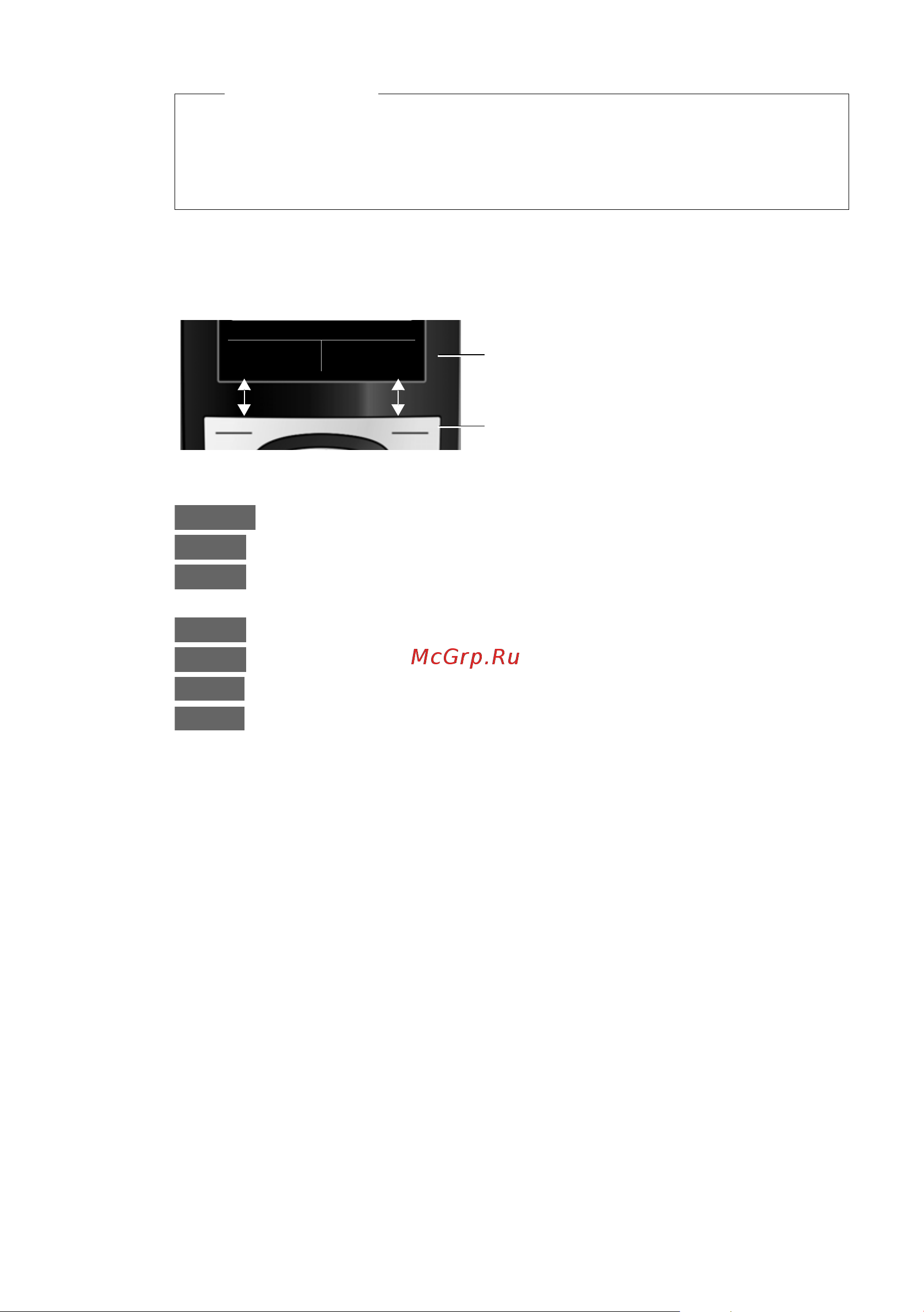 GIGASET COMMUNICATIONS GMBH GIGASET C610A IP [44/260] Кнопки кнопочной панели