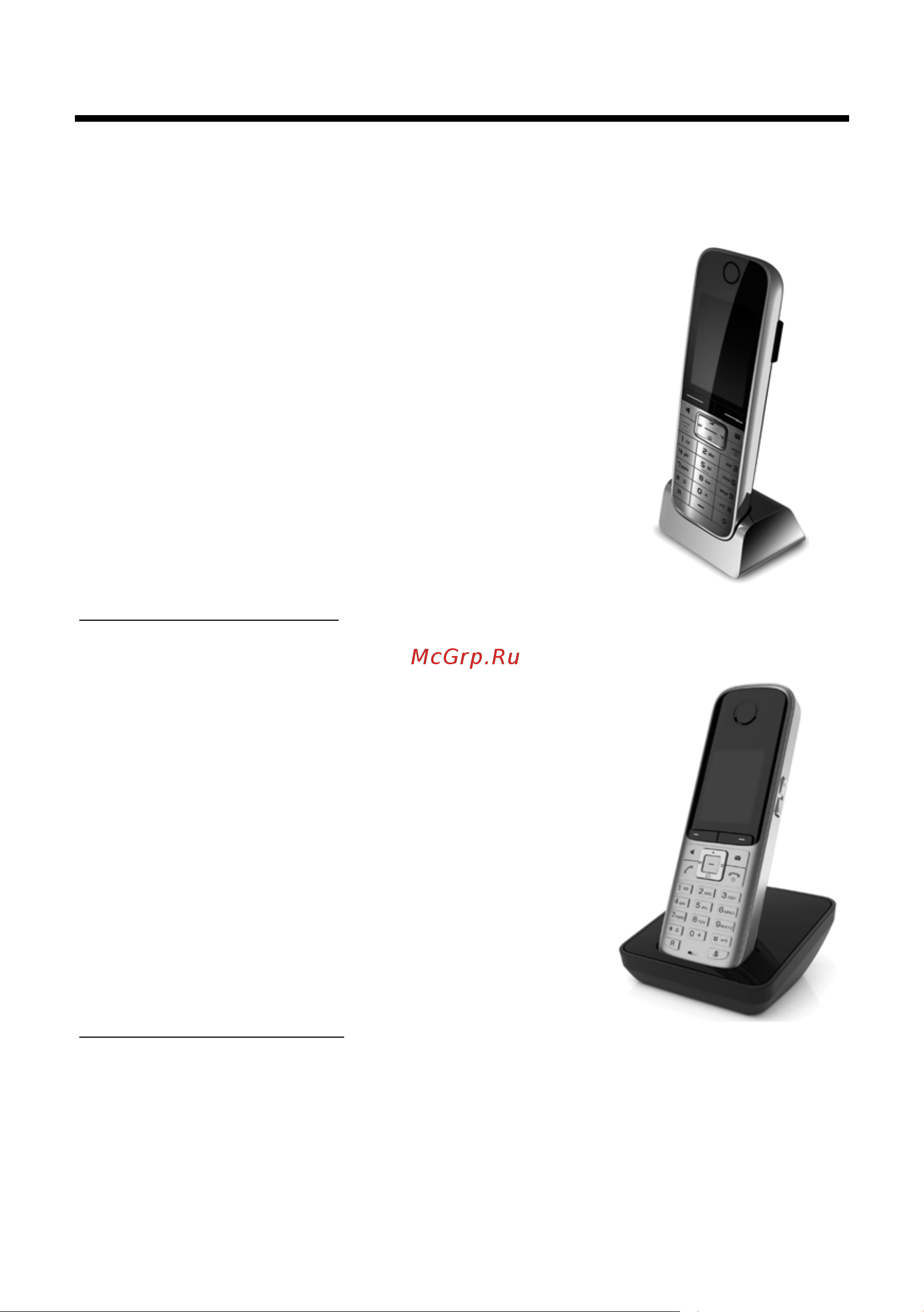 GIGASET COMMUNICATIONS GMBH GIGASET SL785 [96/105] Аксессуары