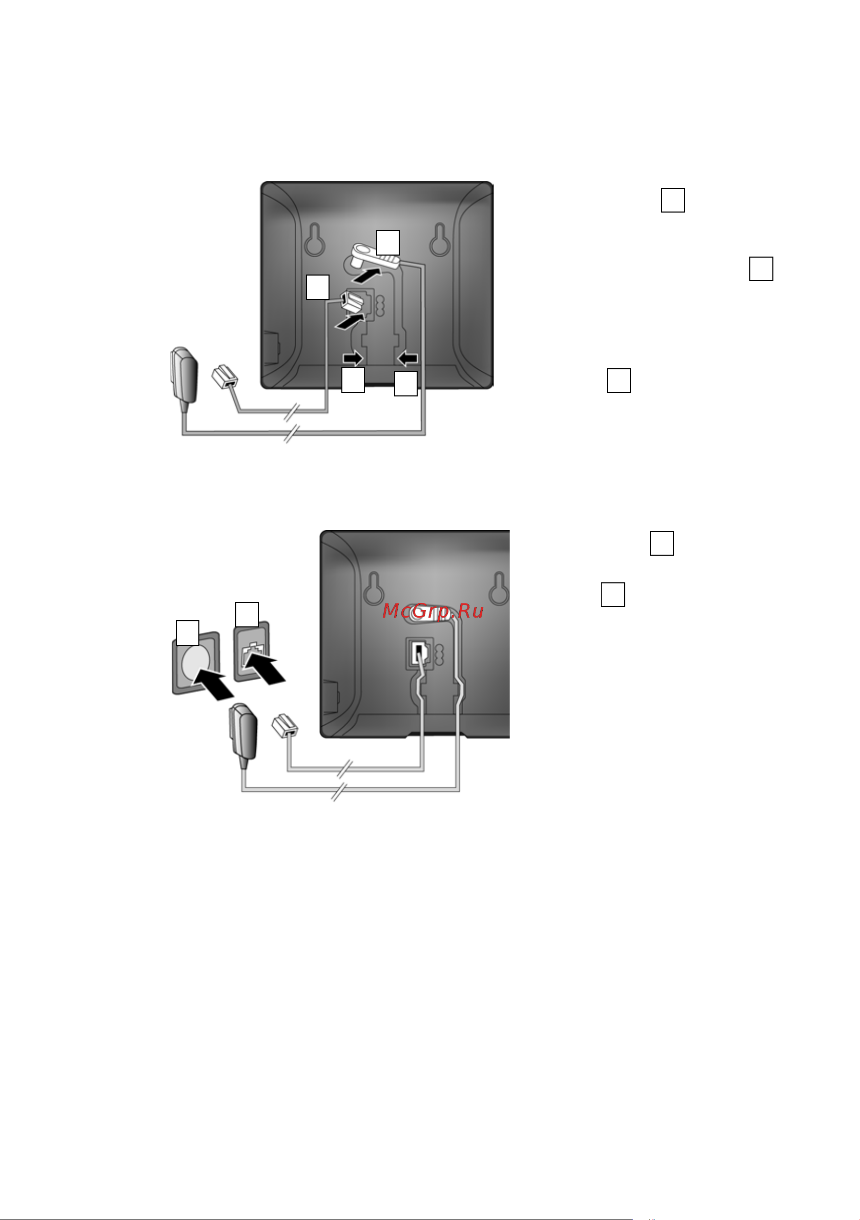 GIGASET COMMUNICATIONS GMBH GIGASET SL910A [14/121] Подключение базового блока к телефонной и электрической сетям