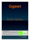 GIGASET COMMUNICATIONS GMBH GIGASET SL910 Руководство по эксплуатации