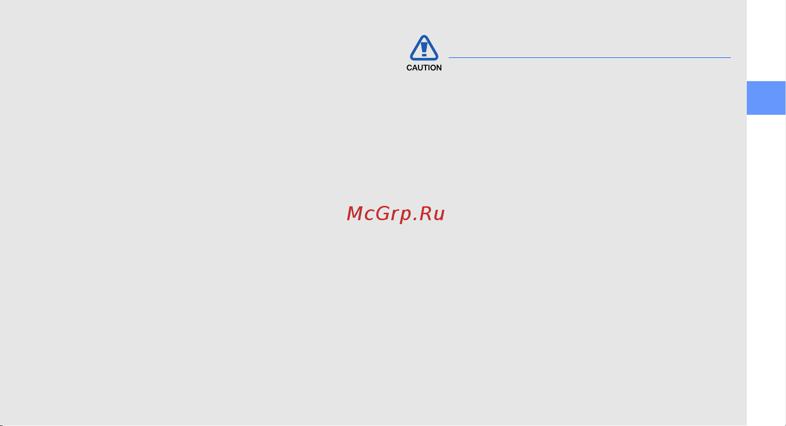 Samsung Star [9/91] Меры предосторожности