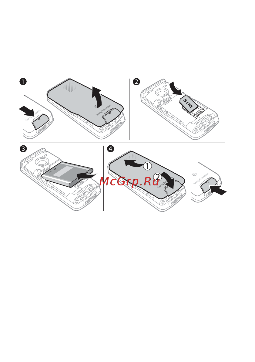 SONY-ERICSSON Sony Ericsson J110i [5/85] Начало работы