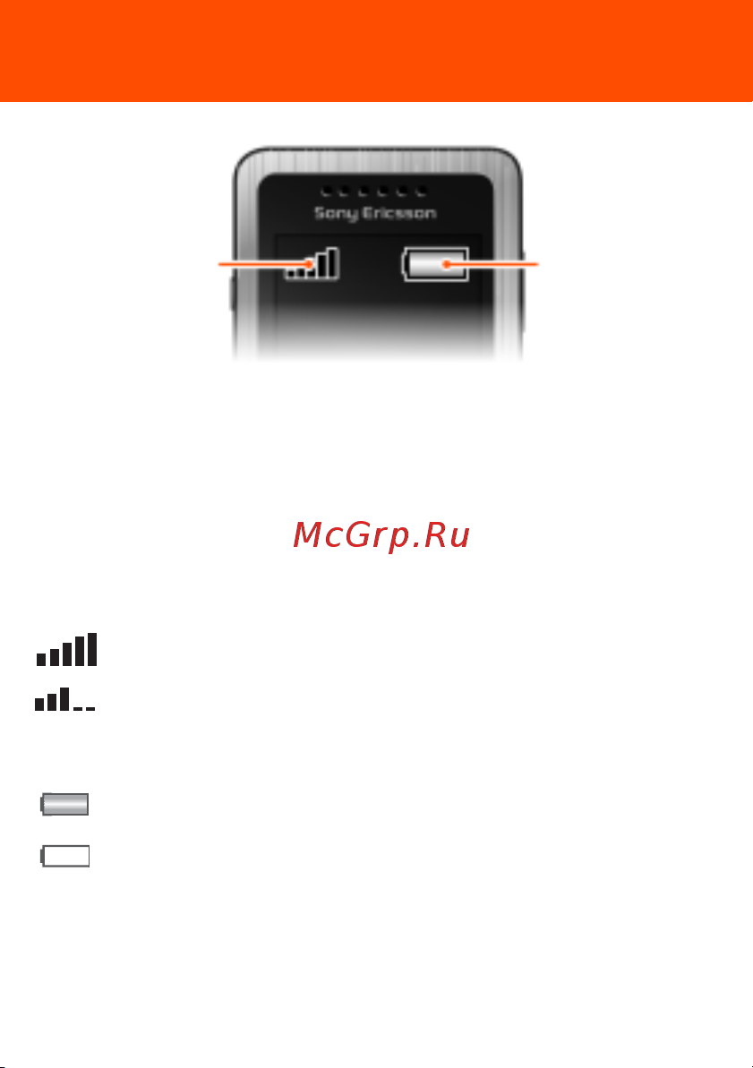 SONY-ERICSSON Sony Ericsson W302 [7/42] Обслуживание сотовой сети