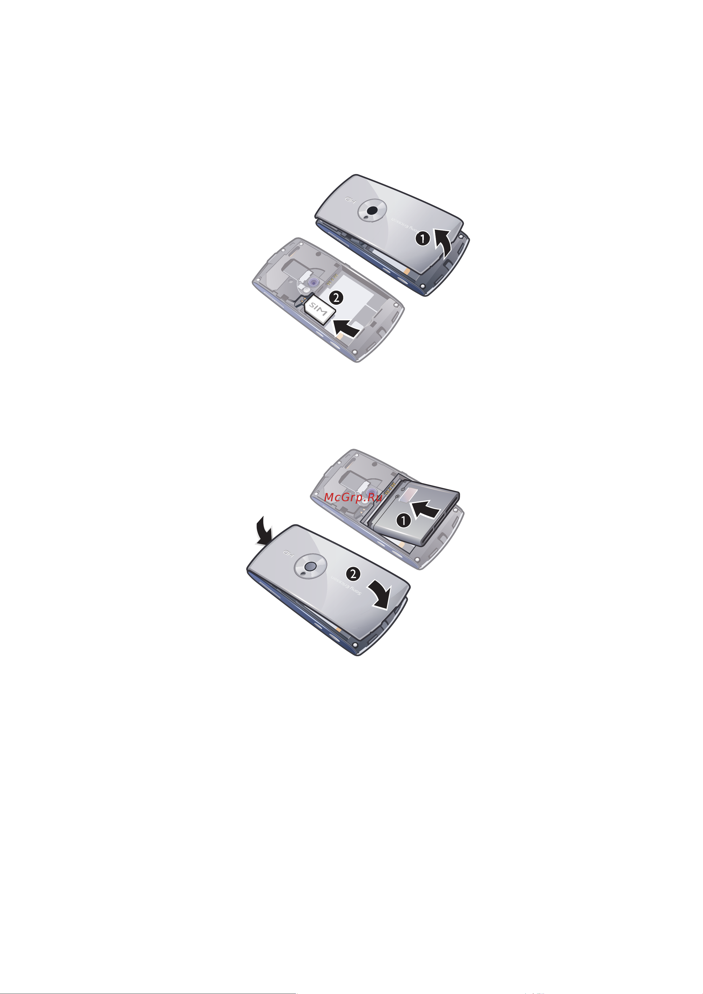 SONY-ERICSSON Sony Ericsson Vivaz [3/77] Начало работы