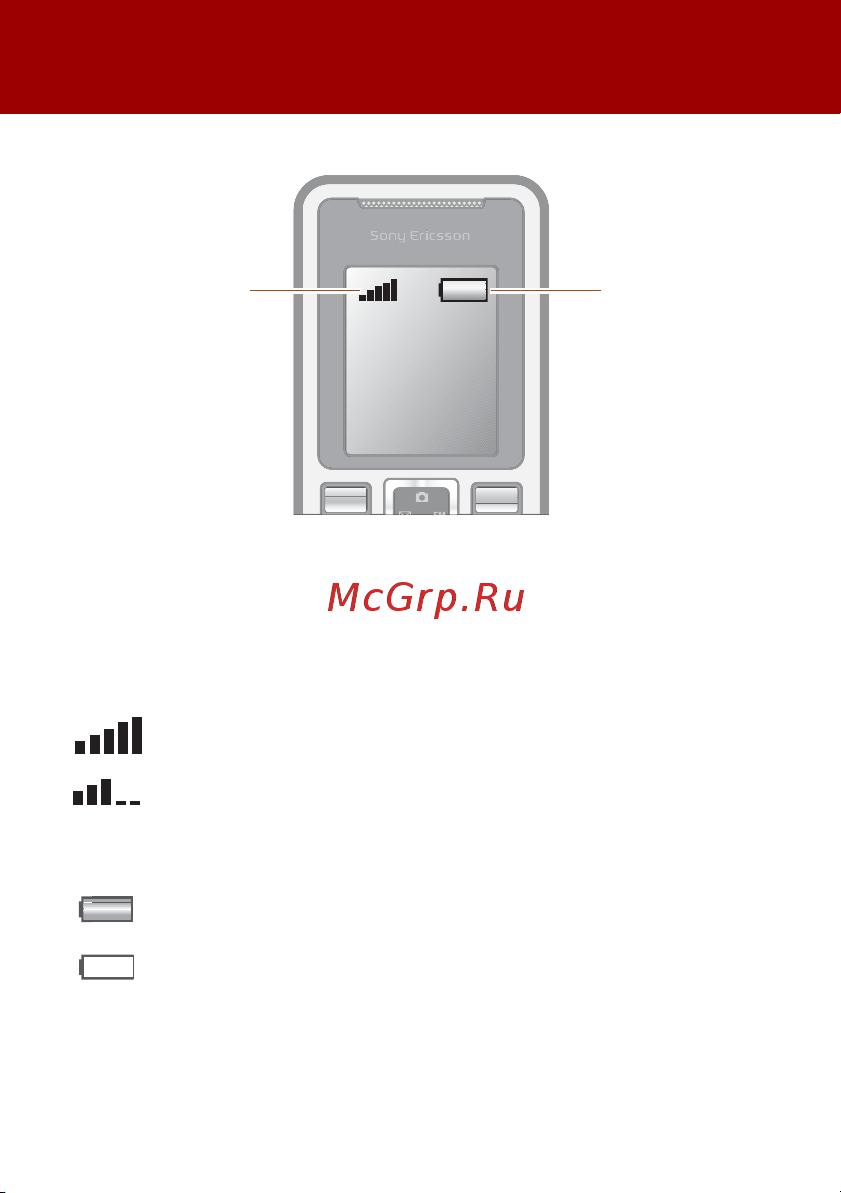 SONY-ERICSSON SonyEricsson T280i [9/42] Обслуживание сотовой сети