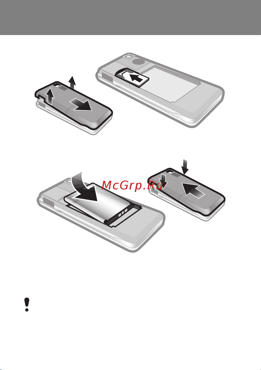 SONY-ERICSSON SonyEricsson T250i [3/42] Подготовка телефона