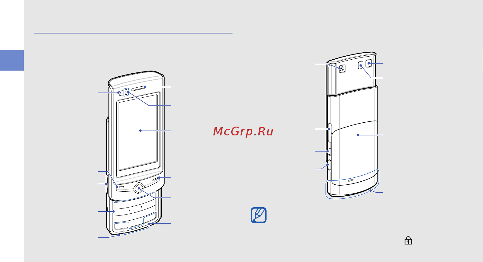 Samsung S8300 UltraTOUCH [21/98] Внешний вид телефона