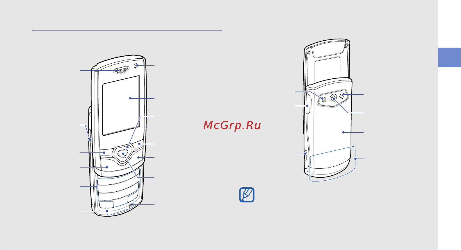 Samsung S5550 Shark 2 [19/93] Внешний вид телефона