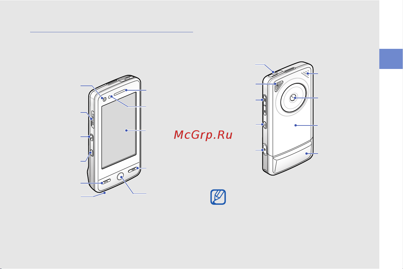 Samsung M8800 PIXON [19/88] Внешний вид телефона