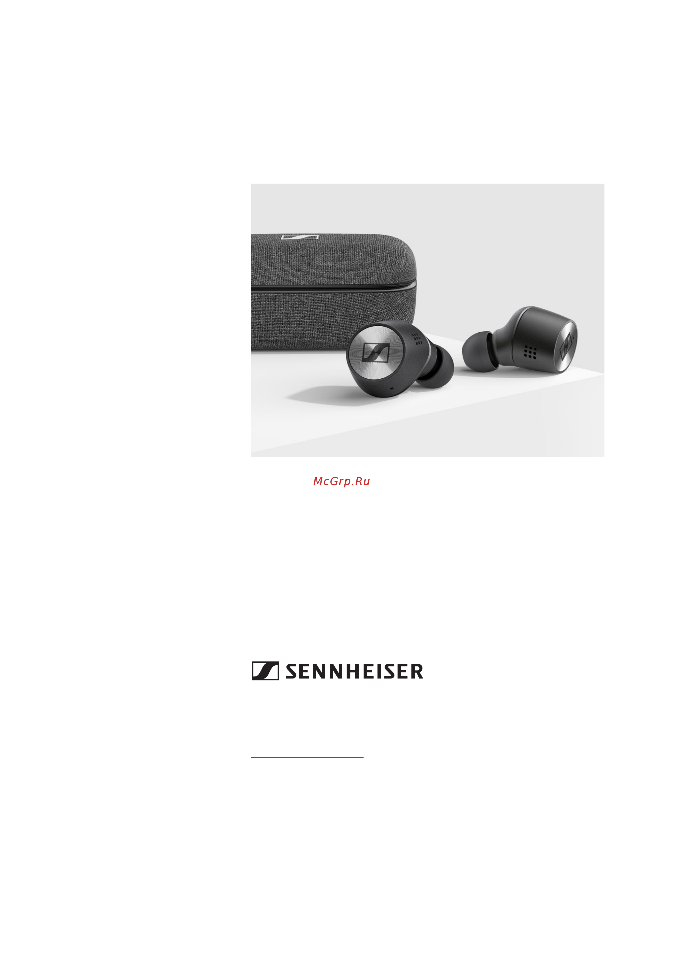 Sennheiser M3IETW2 Руководство по эксплуатации онлайн