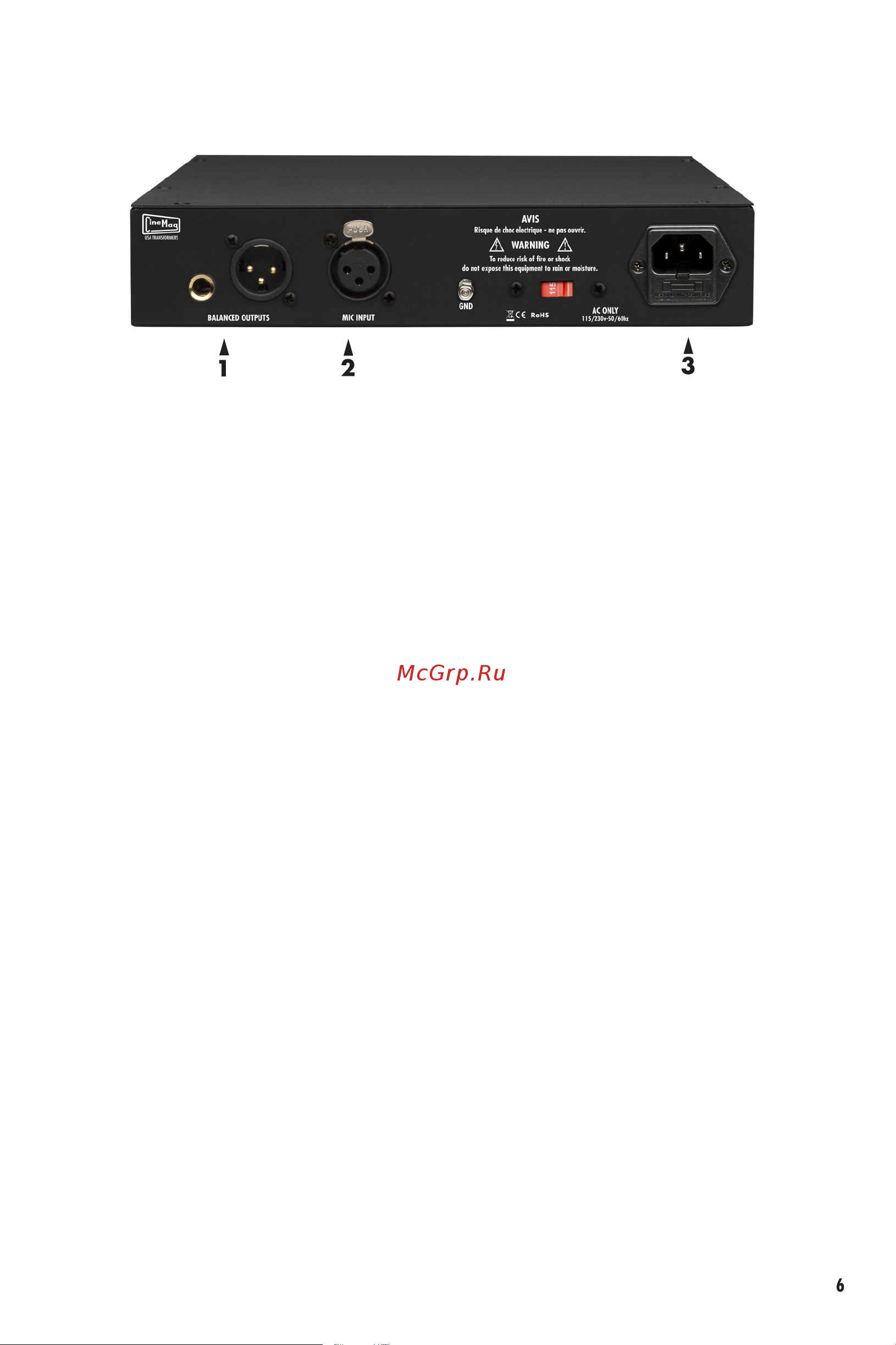 WARM AUDIO WA12 MK II [7/12] Технические характеристики