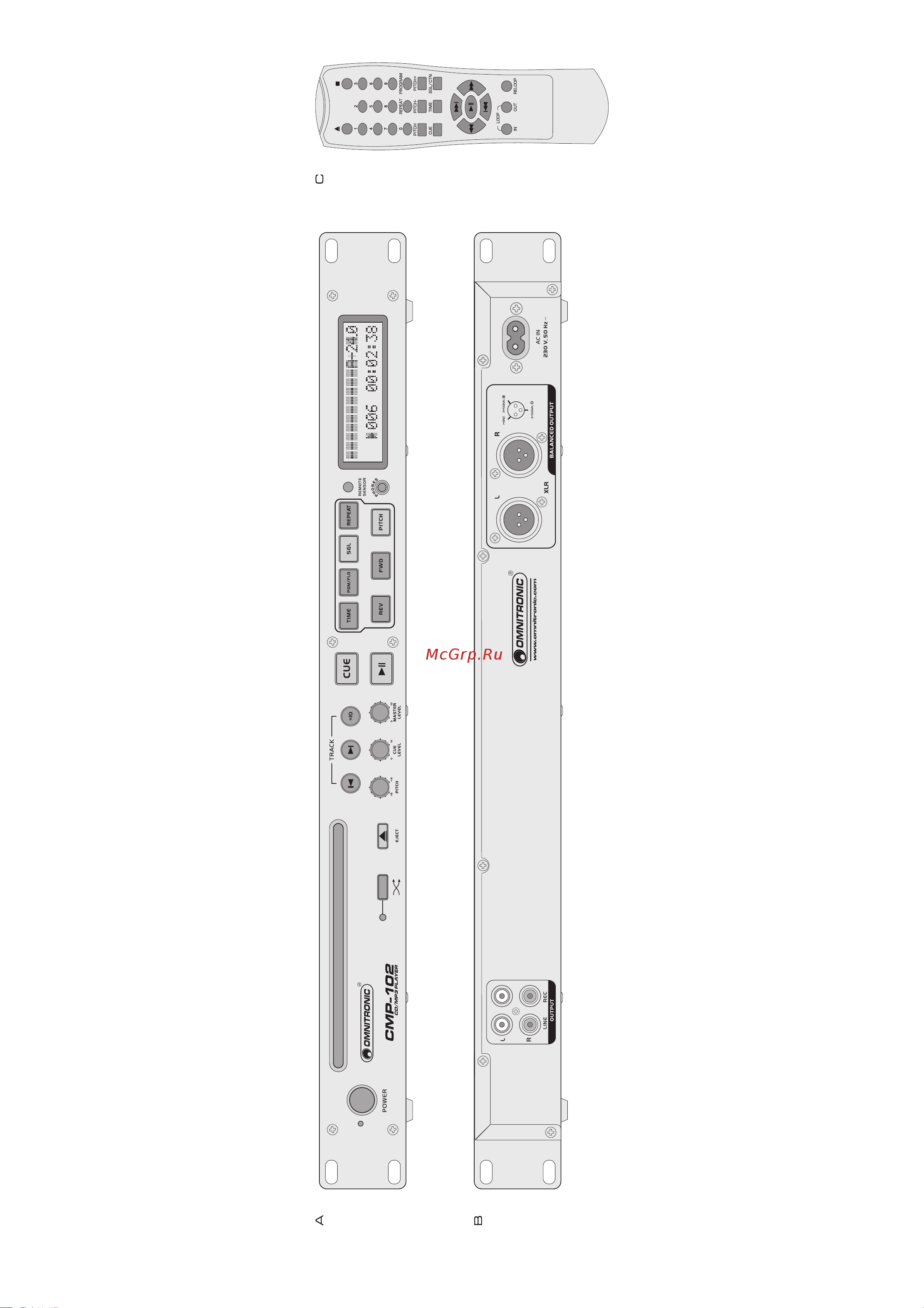 OMNITRONIC CMP-102 Руководство по эксплуатации онлайн [2/30] 776060
