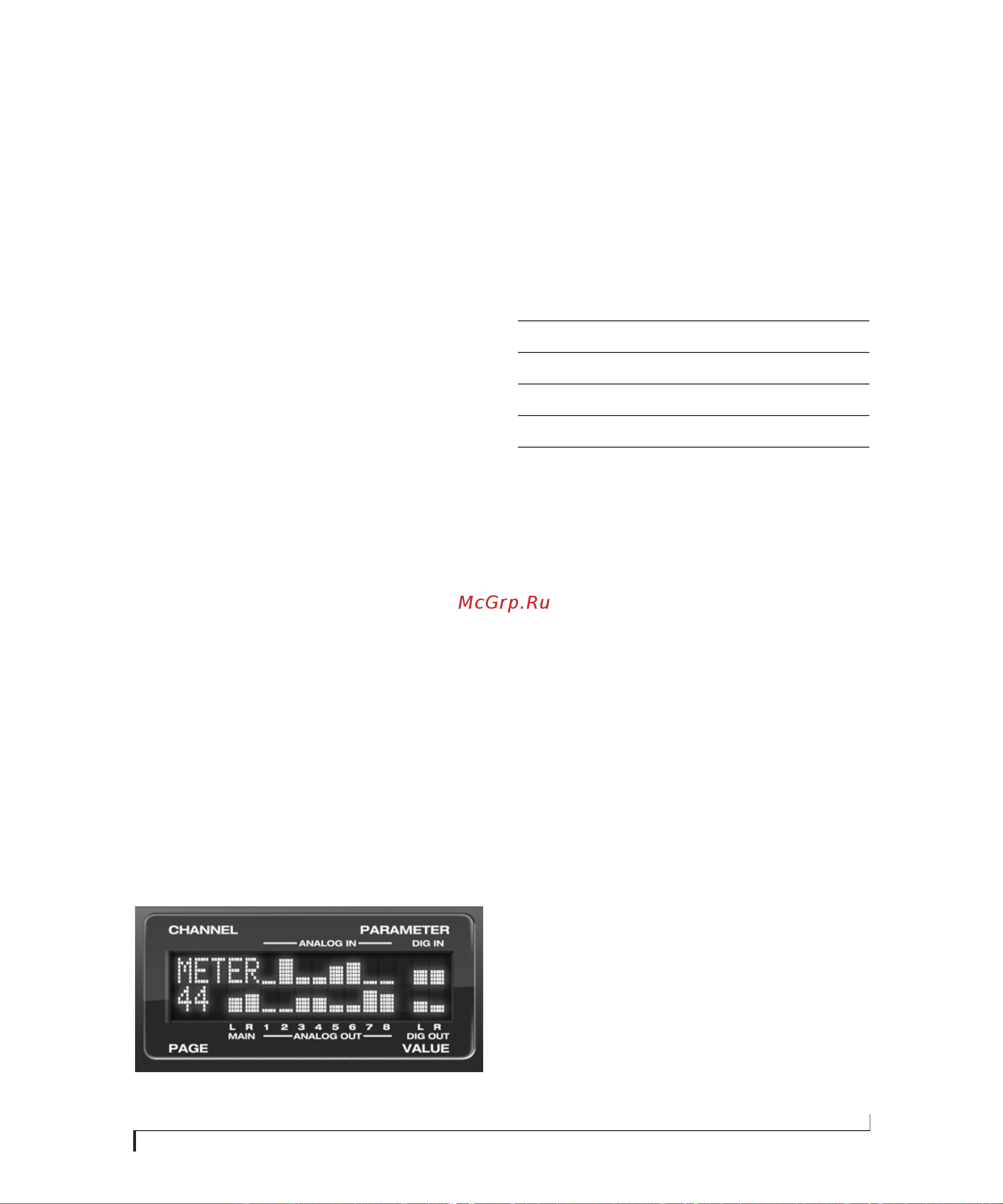 MOTU ULTRALITE MKIII HYBRID [37/112] Audio menu