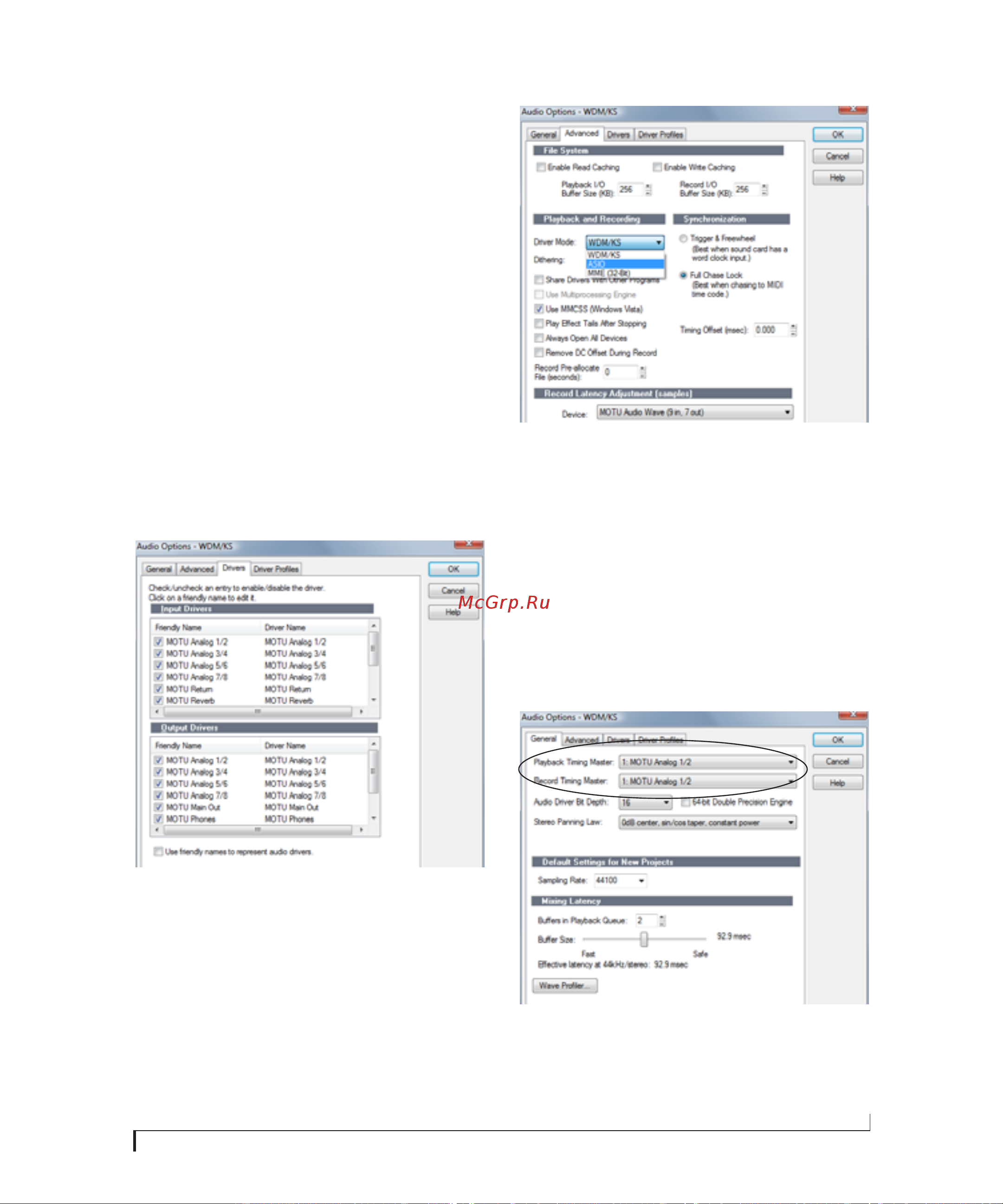 MOTU ULTRALITE MKIII HYBRID [51/112] Enabling the motu audio wdm driver