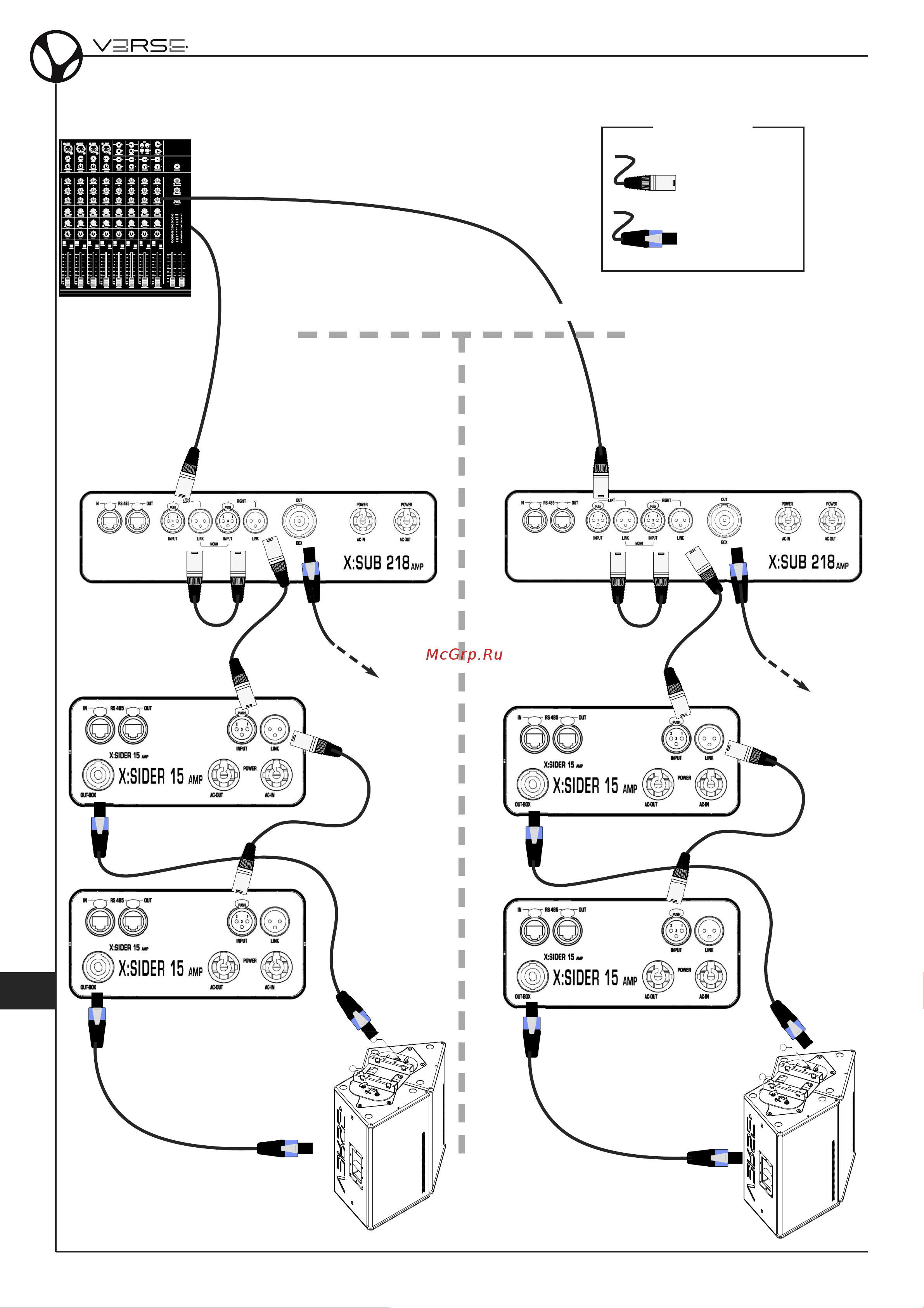 VERSE XSIDER 15 [20/56] Sub 4 satellites configuration